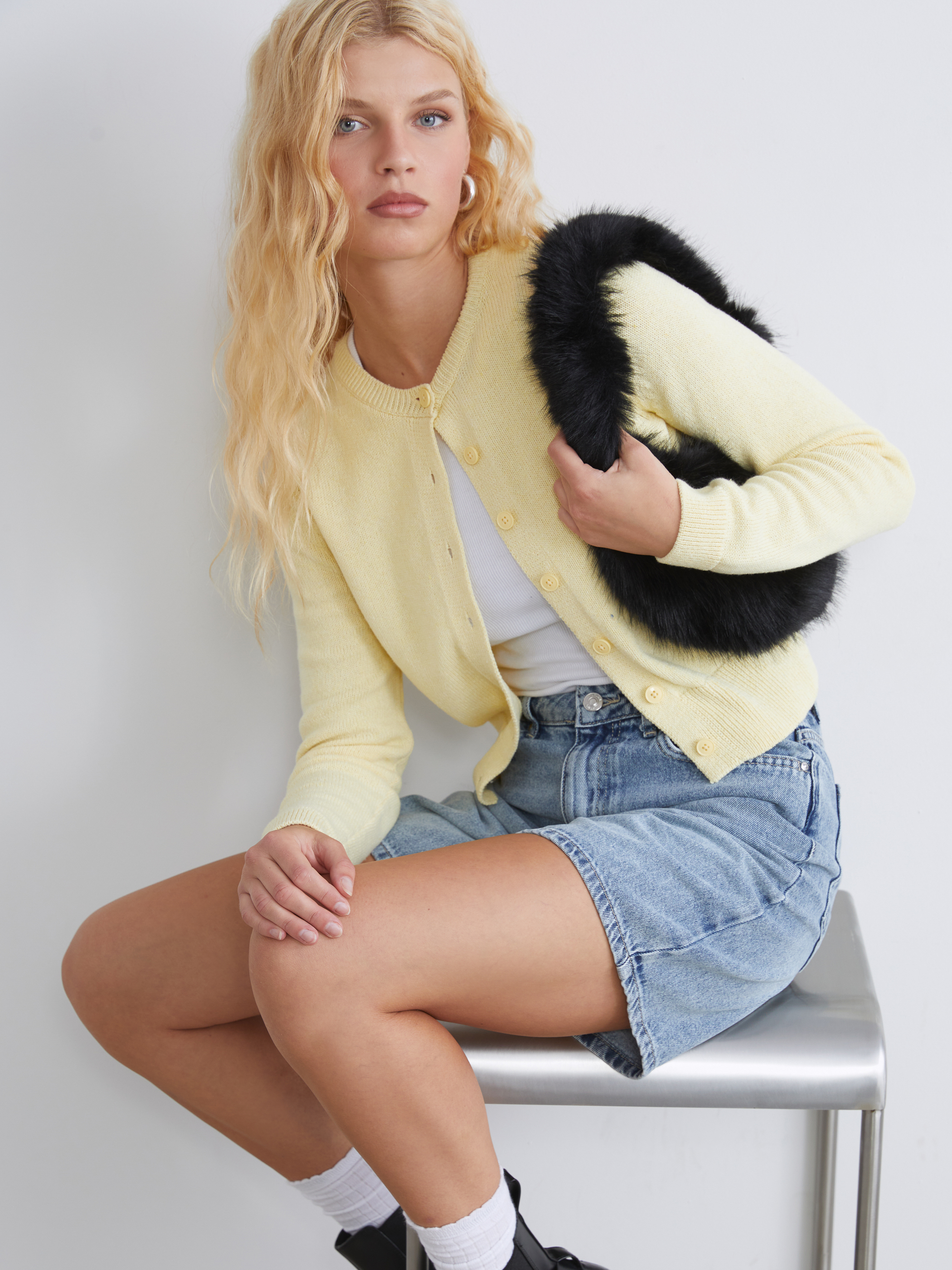 XSIDE Dar Fit Kadın Jean Şort