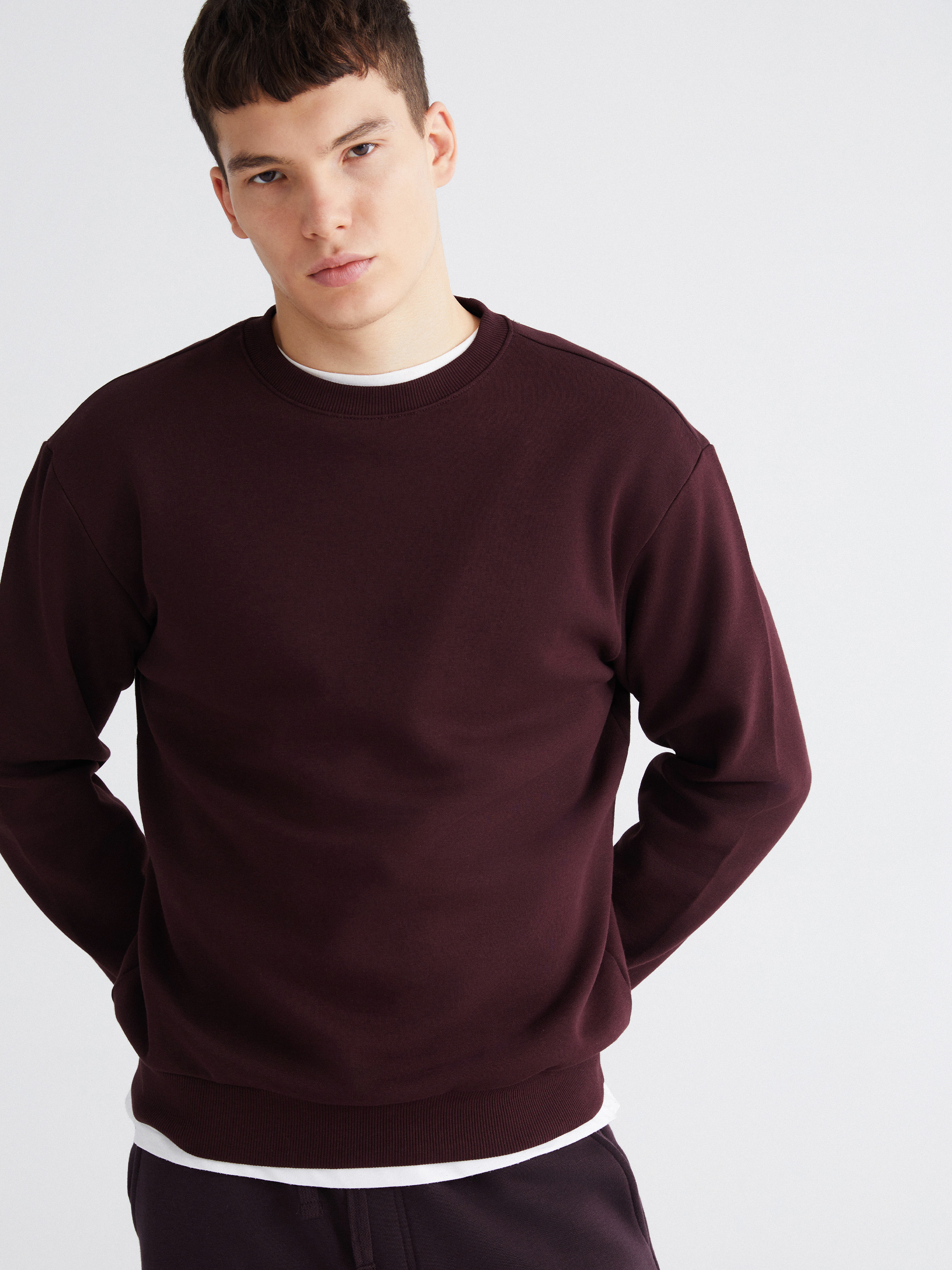 XSIDE Bisiklet Yaka Erkek Sweatshirt