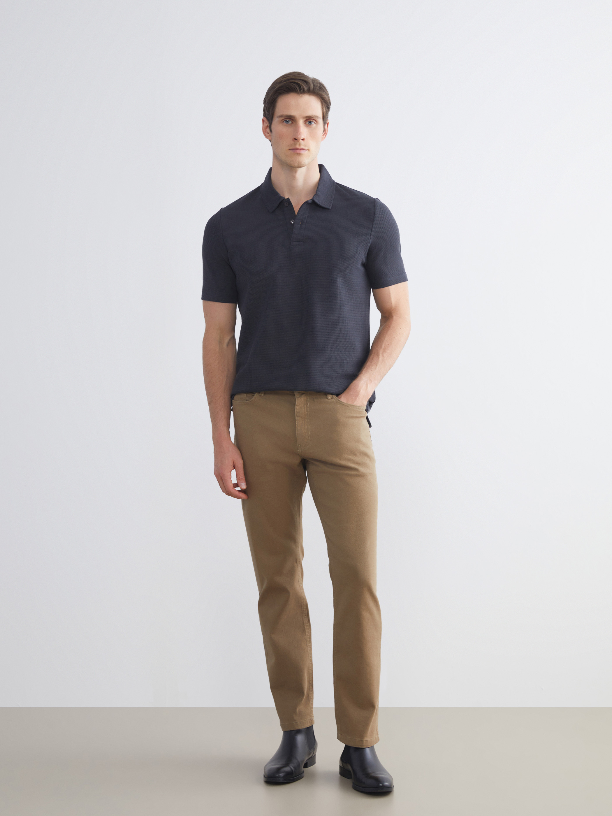 LCW ECO Standart Kalıp Gabardin Erkek Chino Pantolon