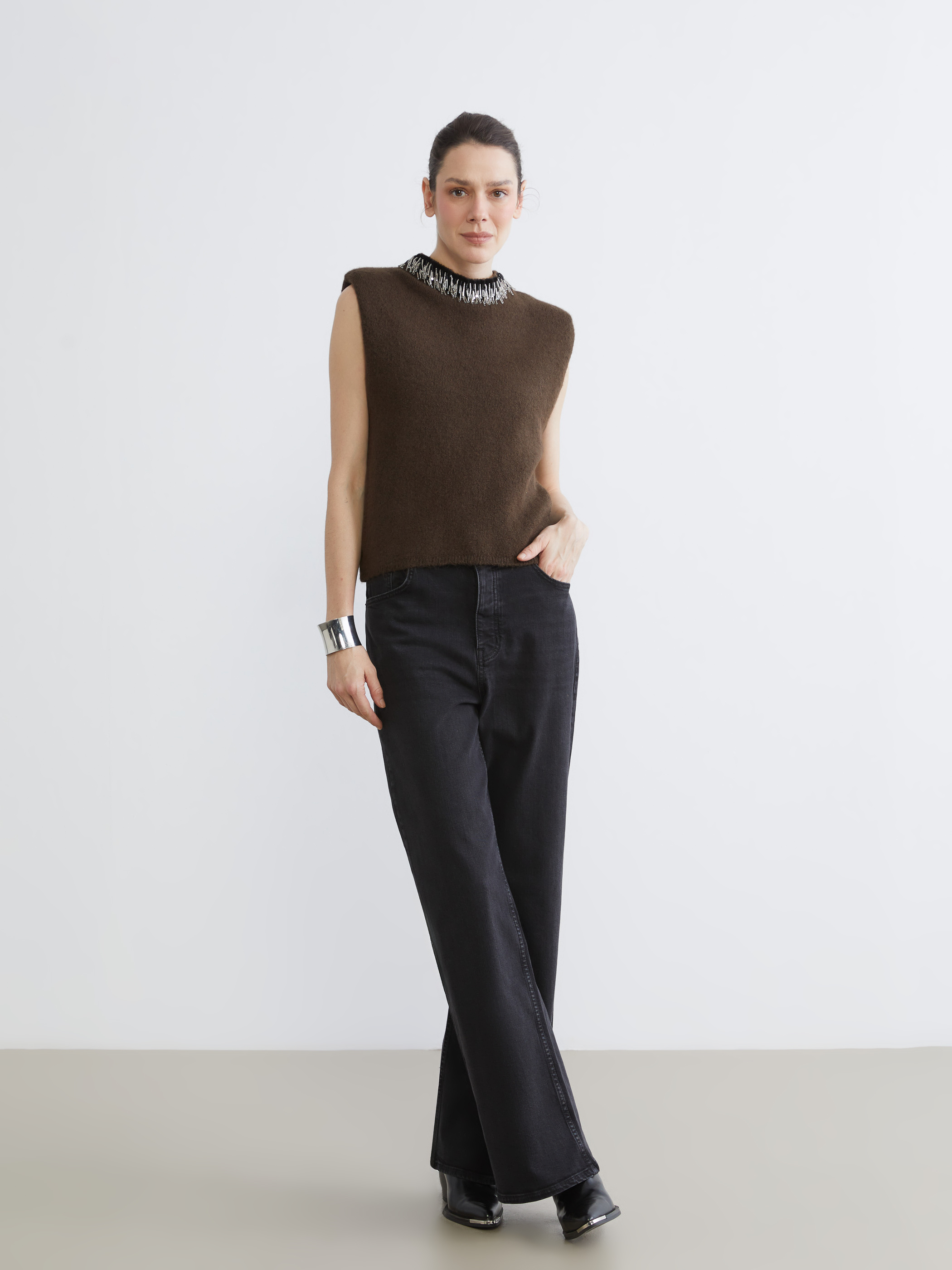 LCW ECO Wideleg Kadın Jean Pantolon
