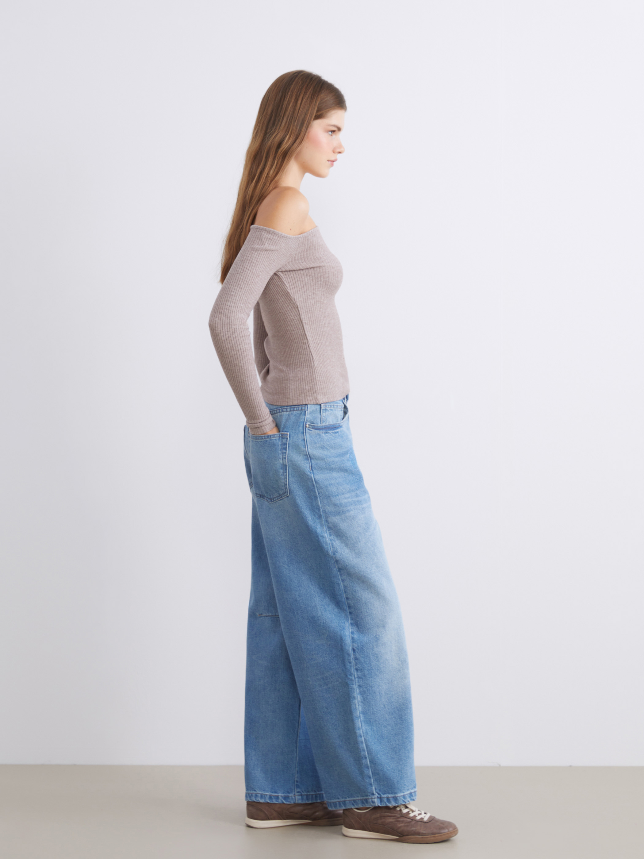 XSIDE Baggy Fit Kadın Jean Pantolon