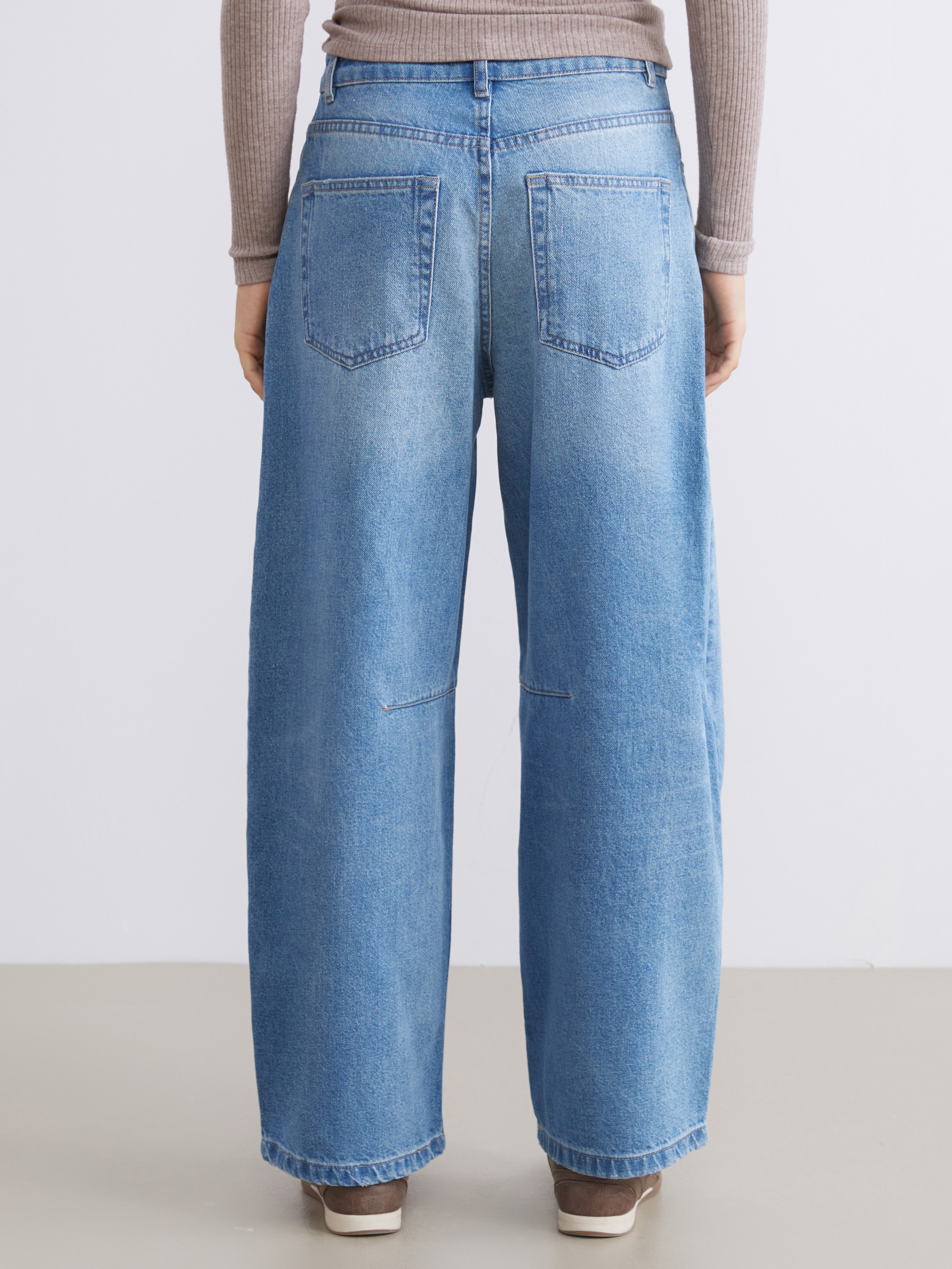 XSIDE Baggy Fit Kadın Jean Pantolon görsel 5