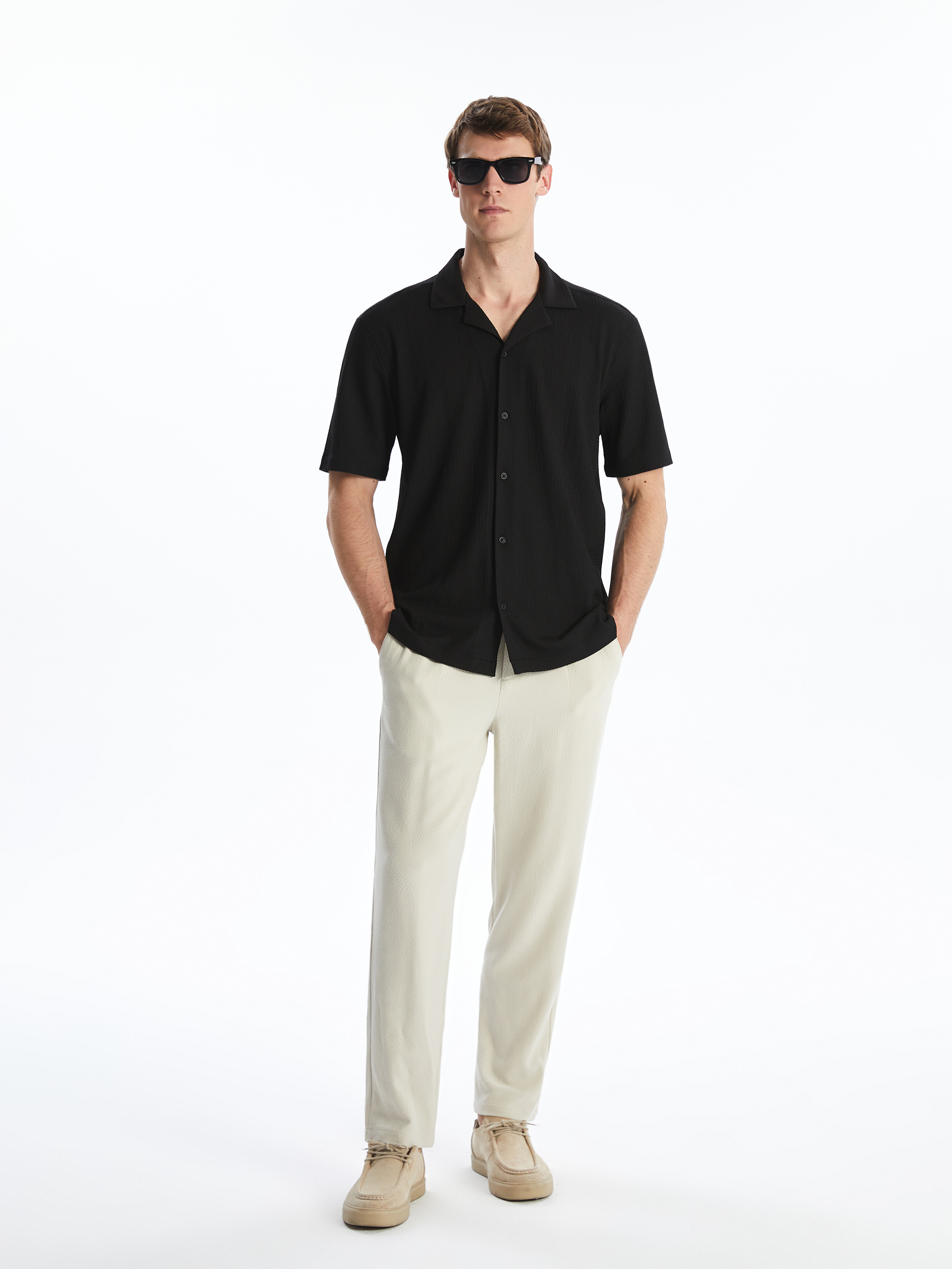 LCW Vision Regular Fit Erkek Gömlek görsel 4