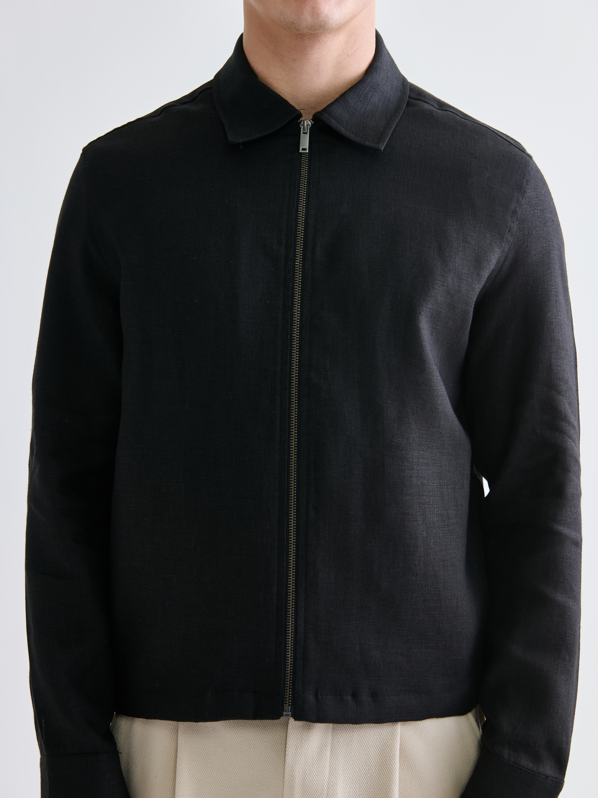 SOUTHBLUE Regular Fit %100 Keten Erkek Ceket görsel 3