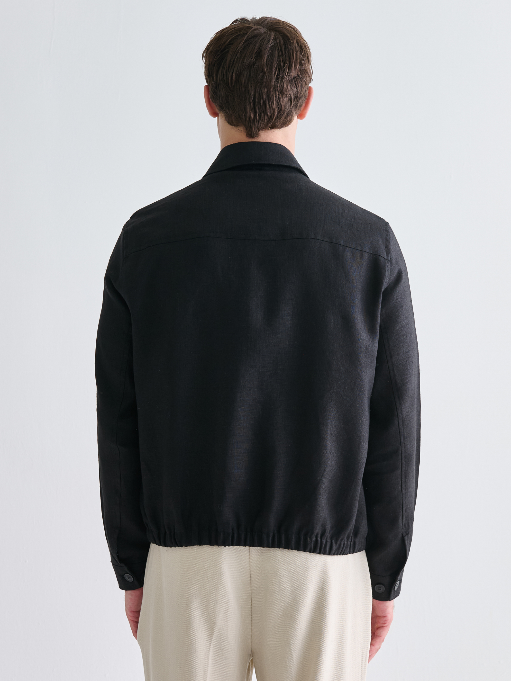 SOUTHBLUE Regular Fit %100 Keten Erkek Ceket görsel 4