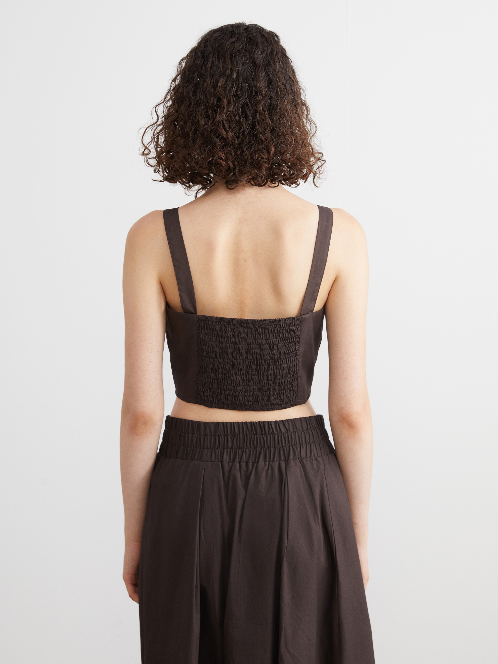XSIDE Kare Yaka Askılı Crop görsel 4