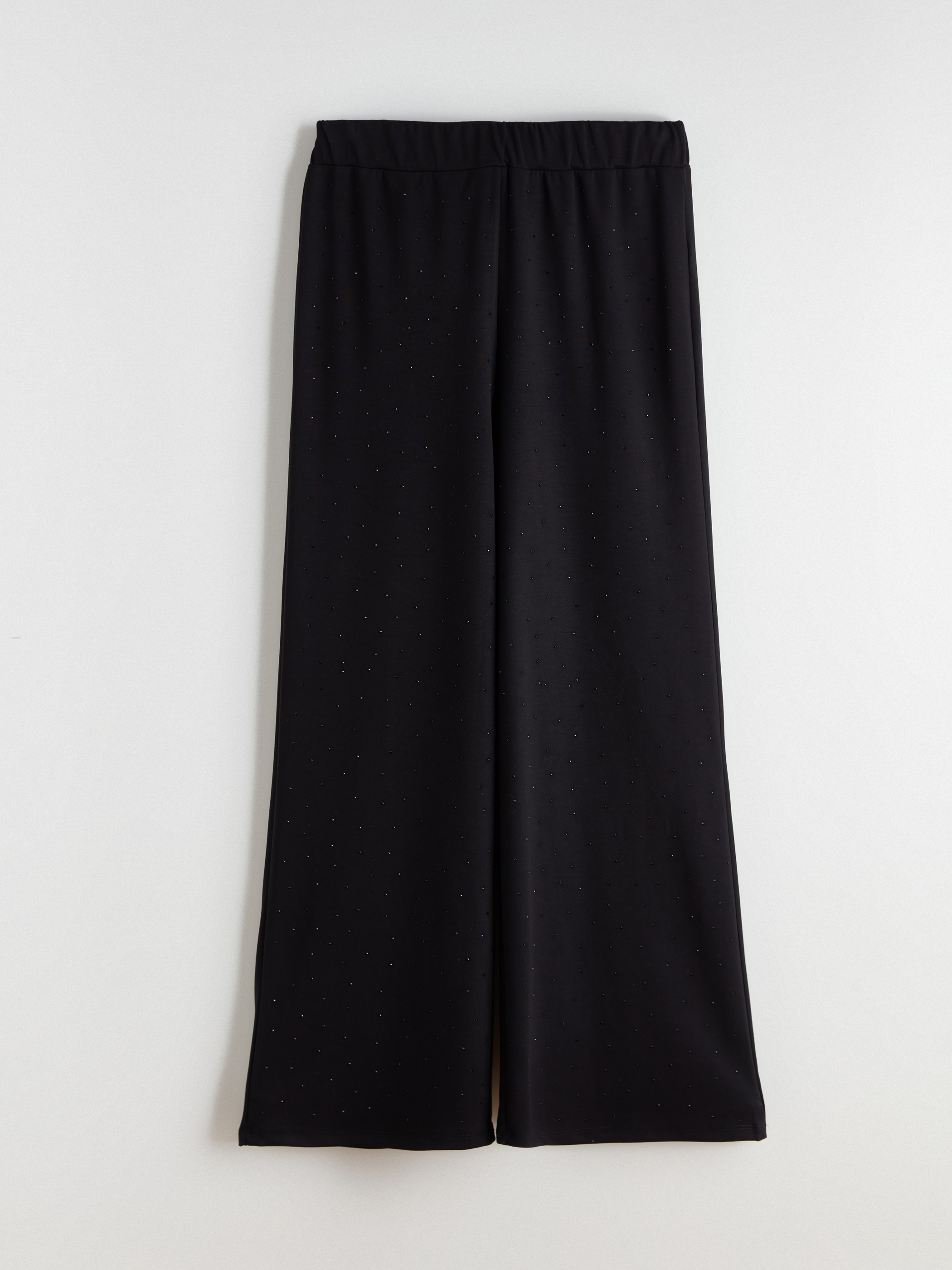 LCW Comfort Beli Lastikli Geniş Paça Kadın Eşofman Altı görsel 7
