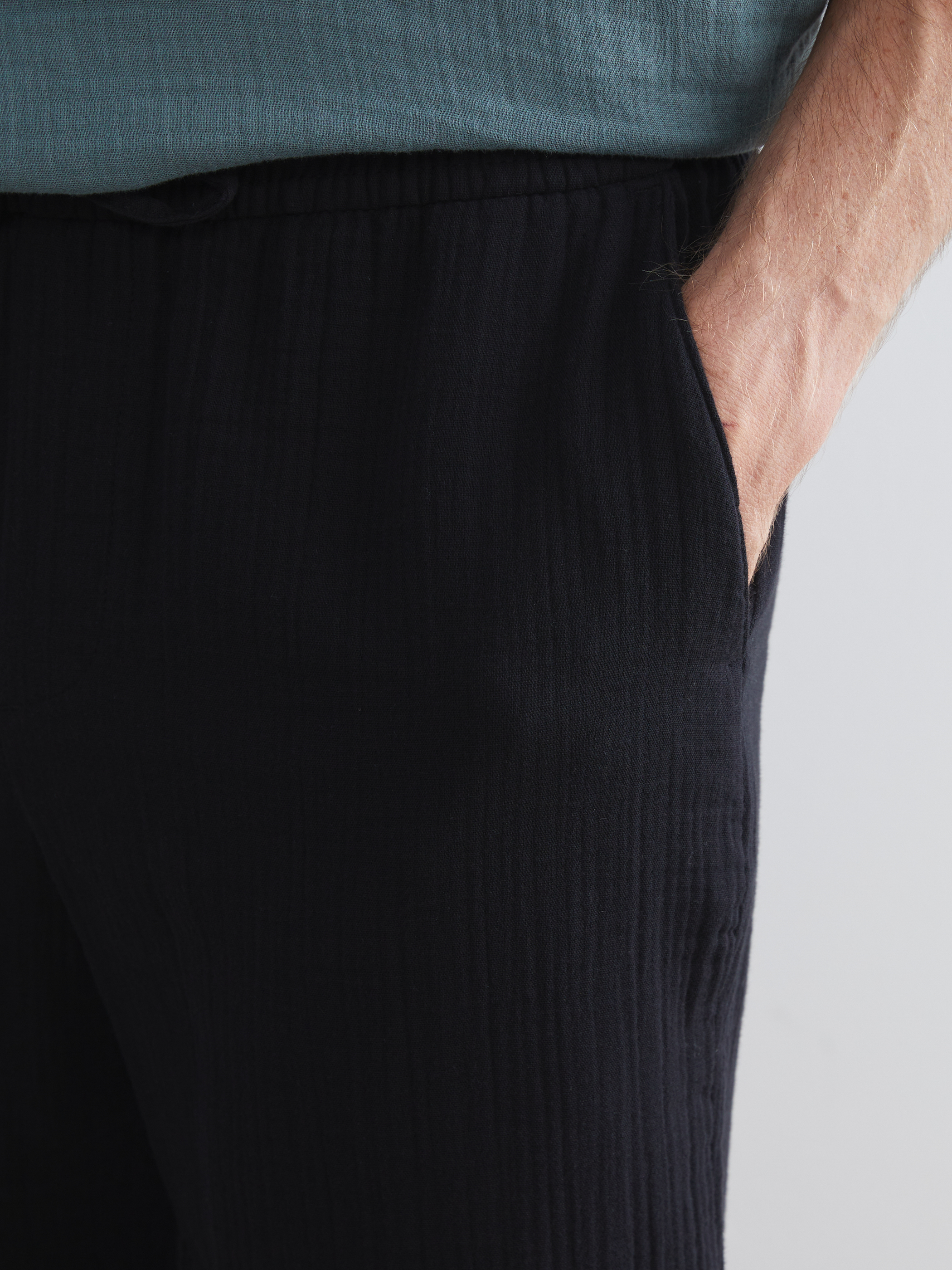LCW Vision Standart Kalıp Müslin Erkek Pantolon görsel 3
