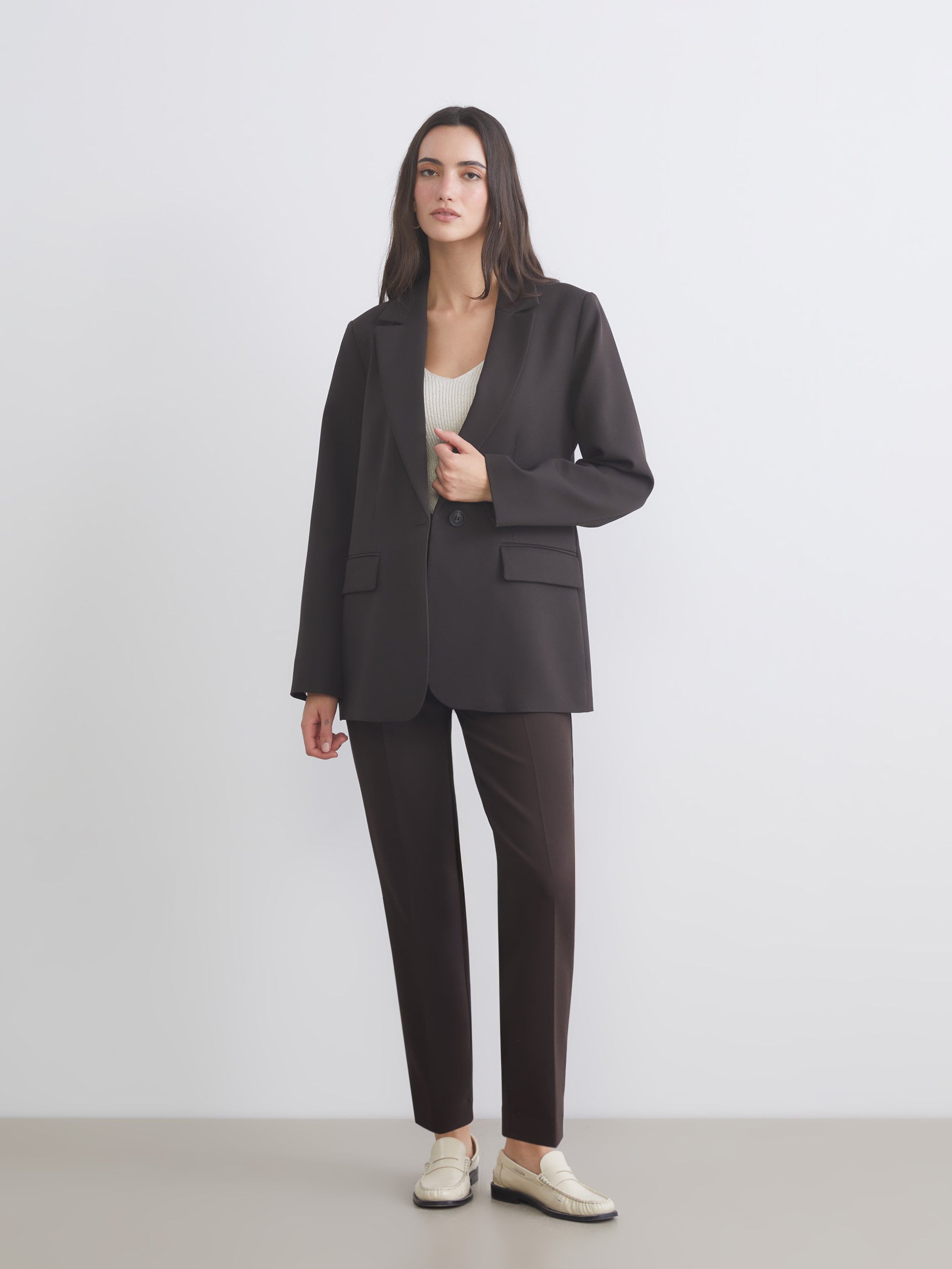 LCW Vision Krep Kadın Blazer Ceket görsel 2