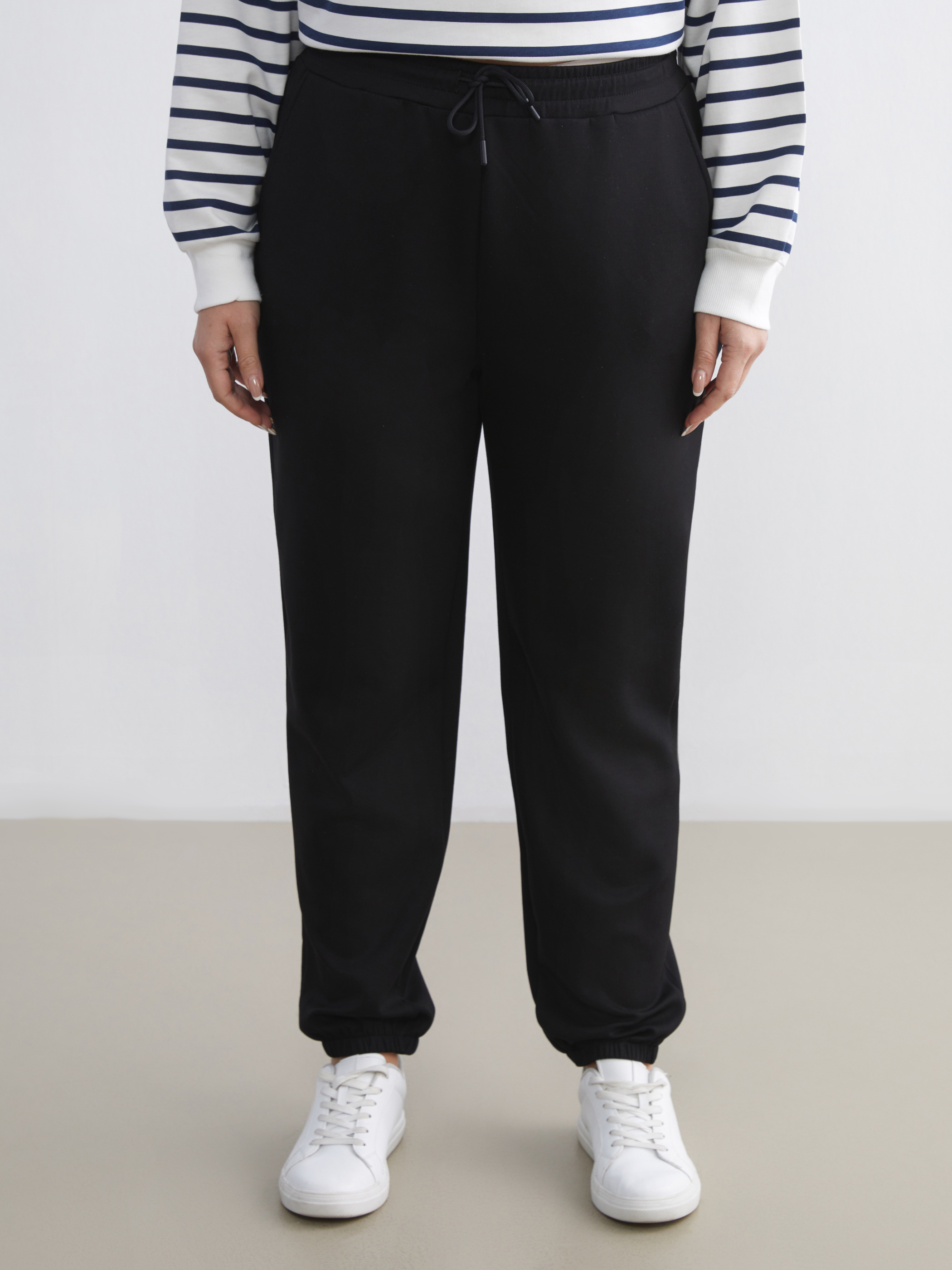 LCW EVERYDAY Beli Lastikli Kadın Jogger Eşofman Altı görsel 2