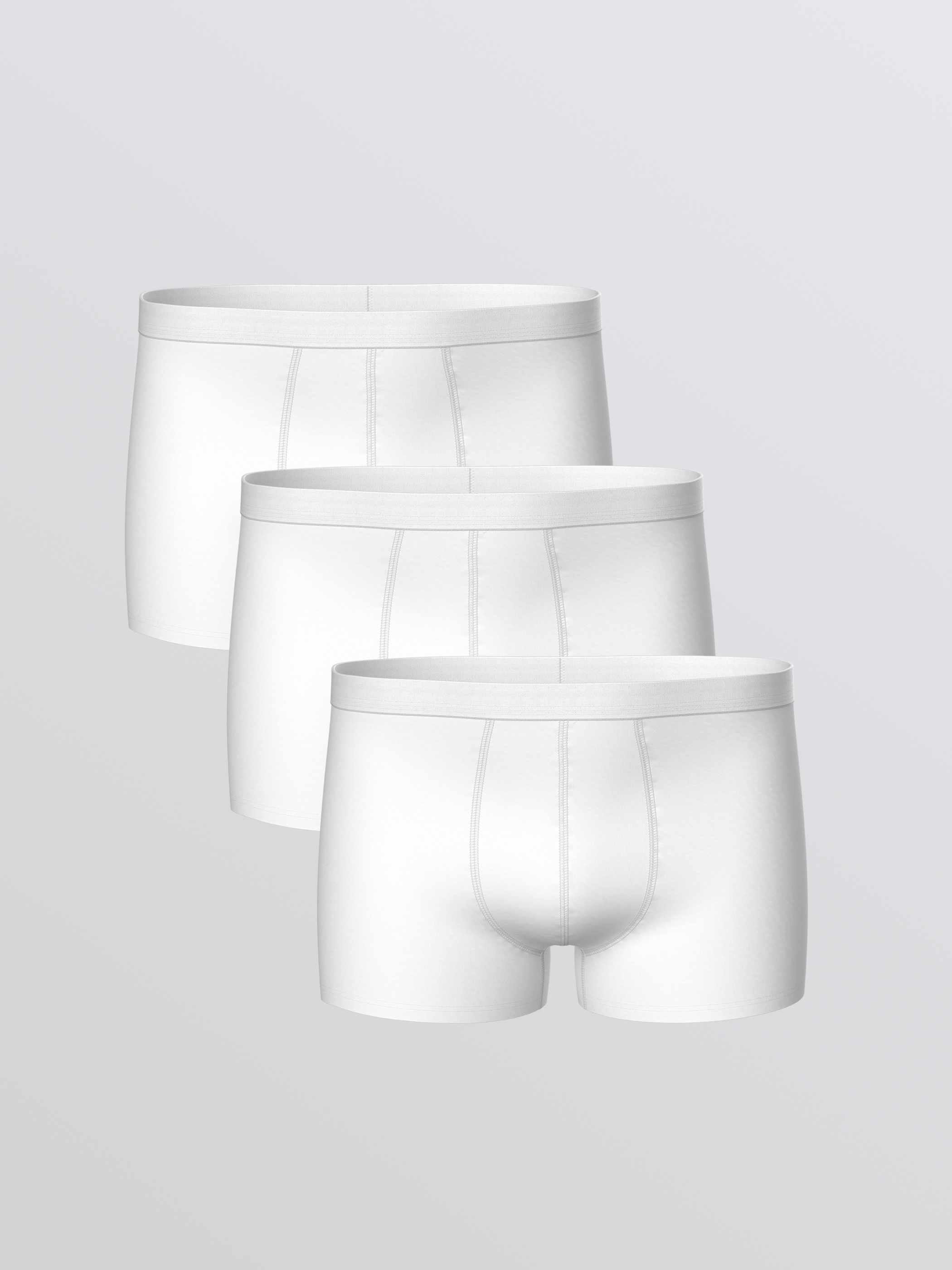 LC WAIKIKI Büyük Beden Standart Kalıp Pamuklu Esnek Erkek Boxer 3'lü