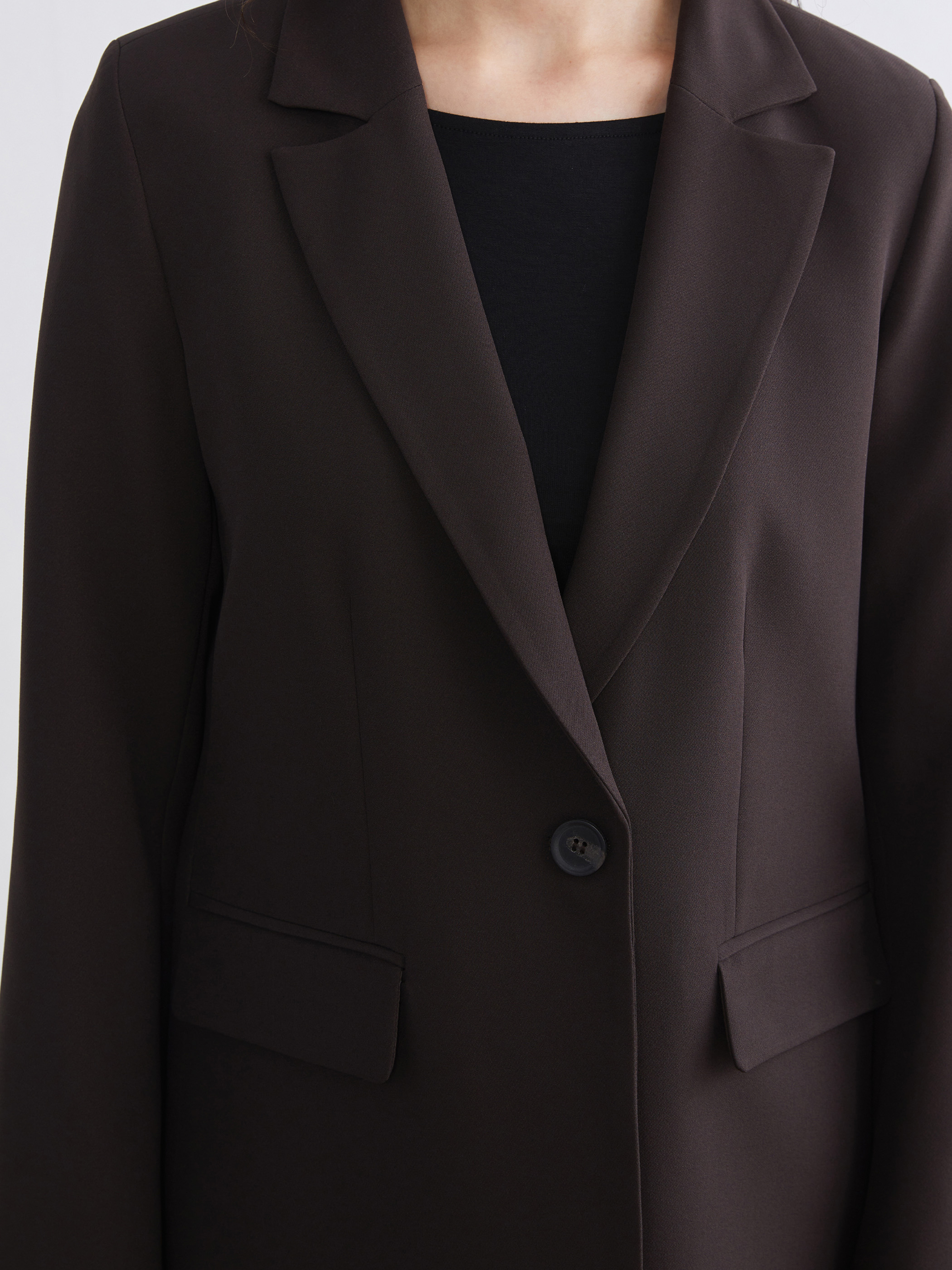 LCW Vision Krep Kadın Blazer Ceket görsel 3