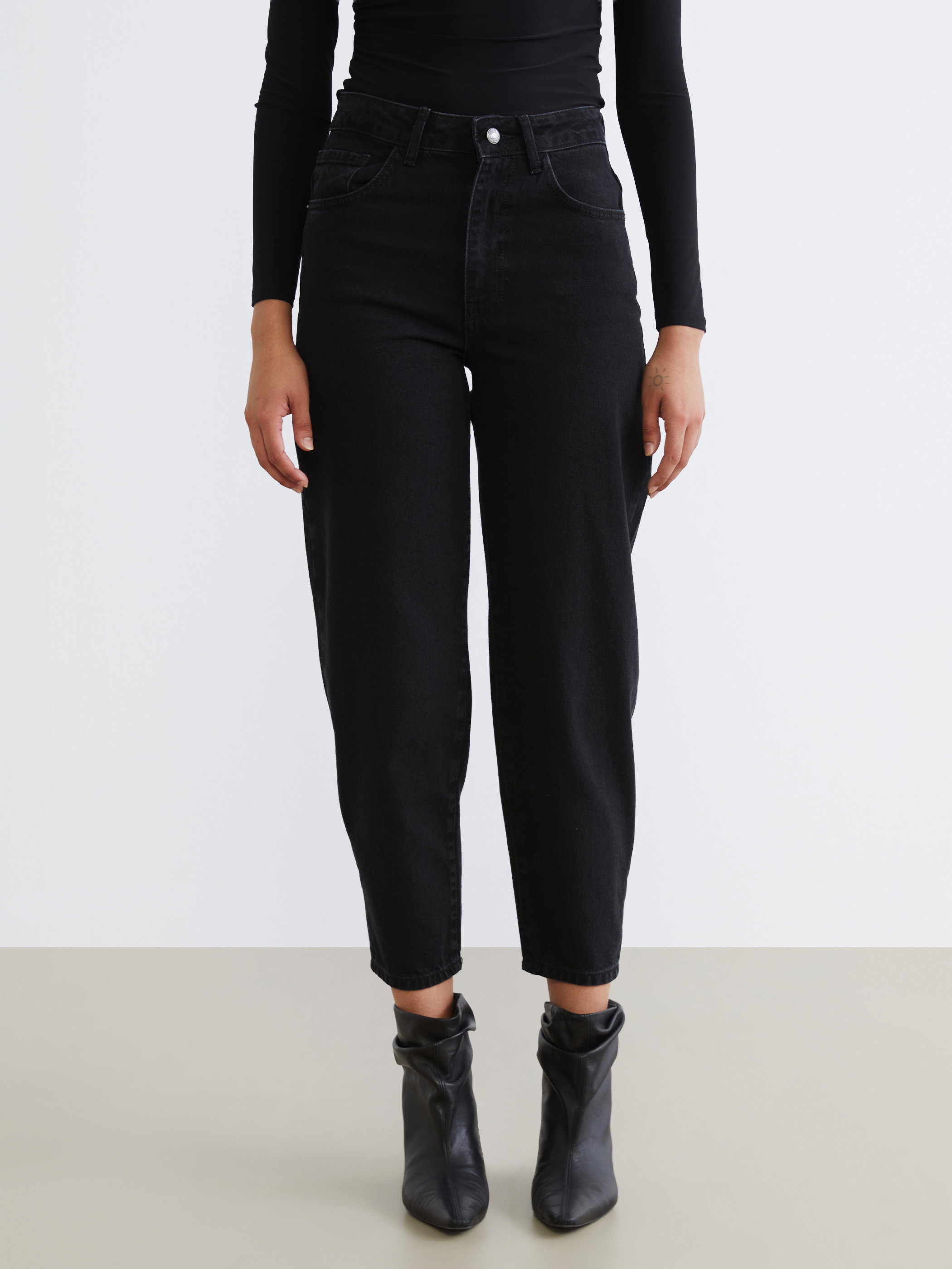 LCW Jeans Barrel Fit Kadın Jean Pantolon görsel 2