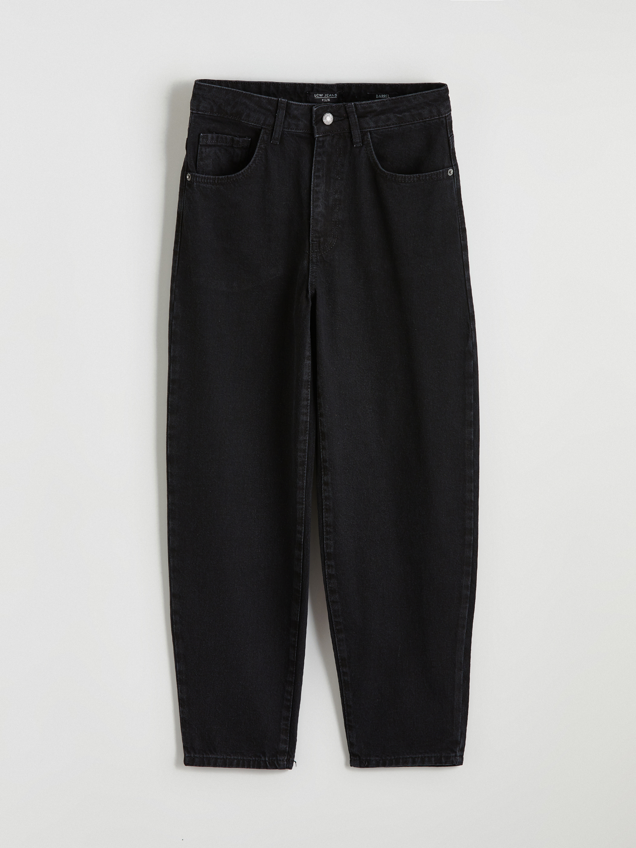 LCW Jeans Barrel Fit Kadın Jean Pantolon görsel 5