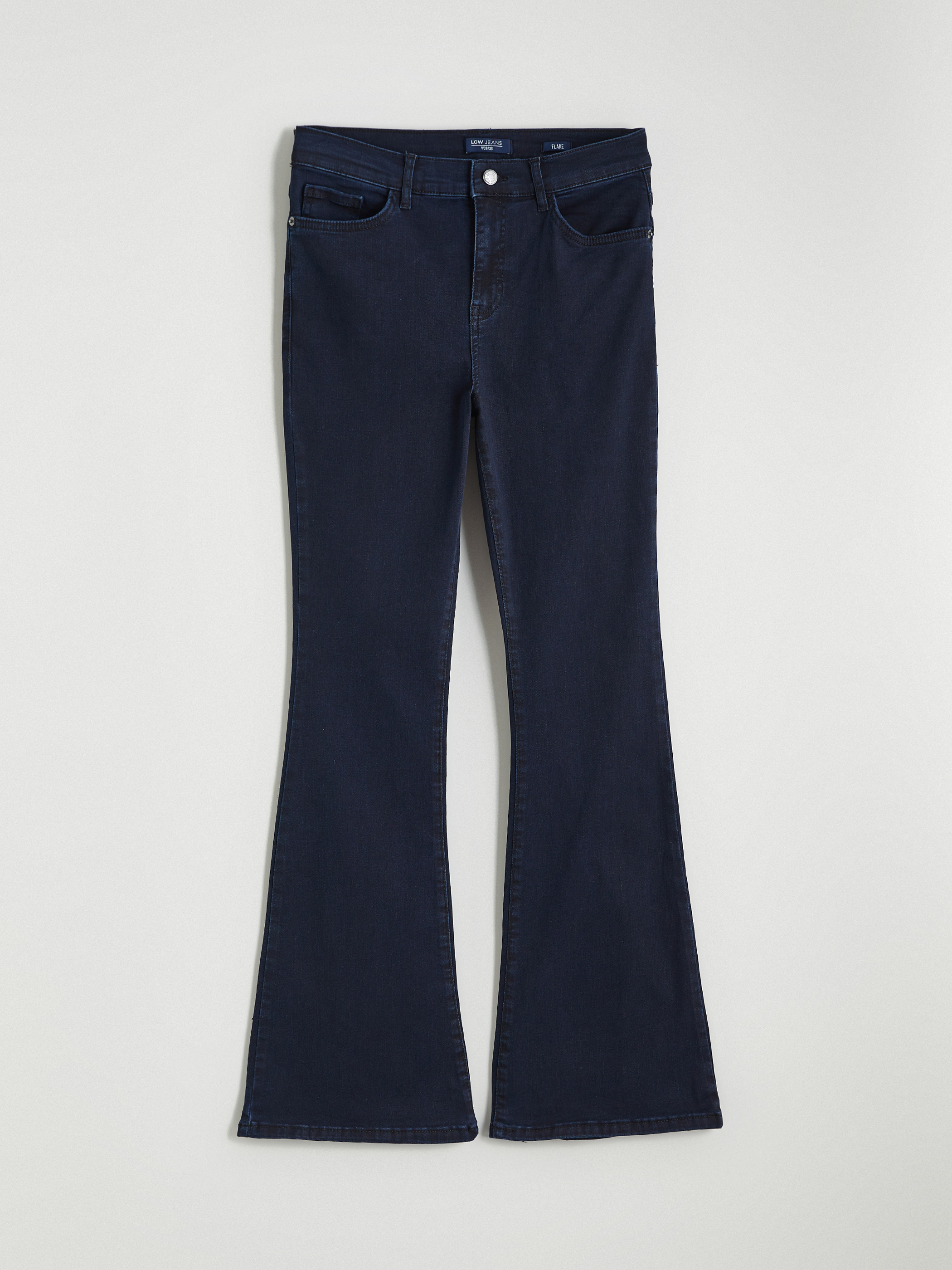 LCW Jeans Mars Flare Kadın Jean Pantolon görsel 5