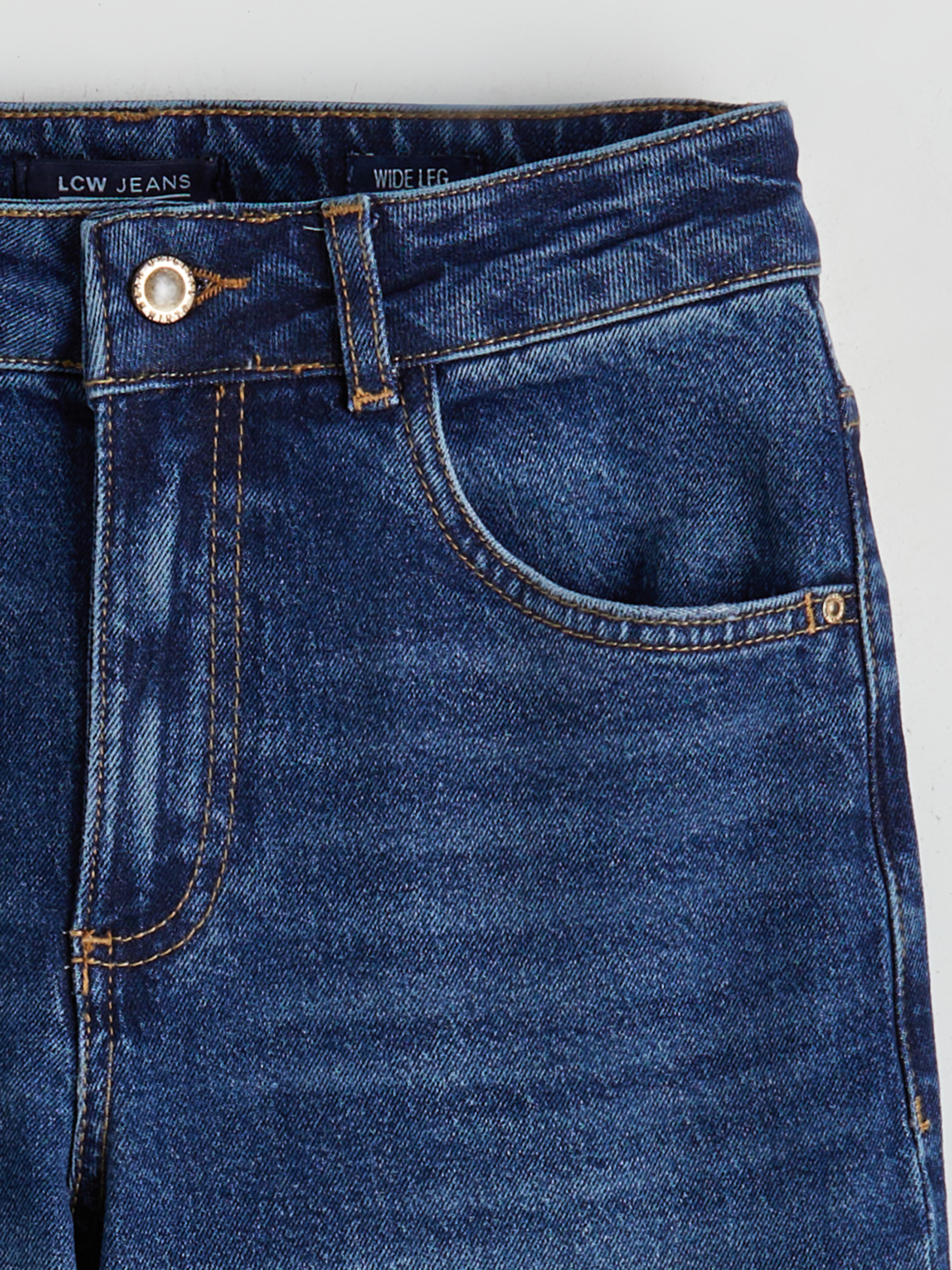 LCW Jeans Wideleg Kadın Jean Pantolon görsel 6