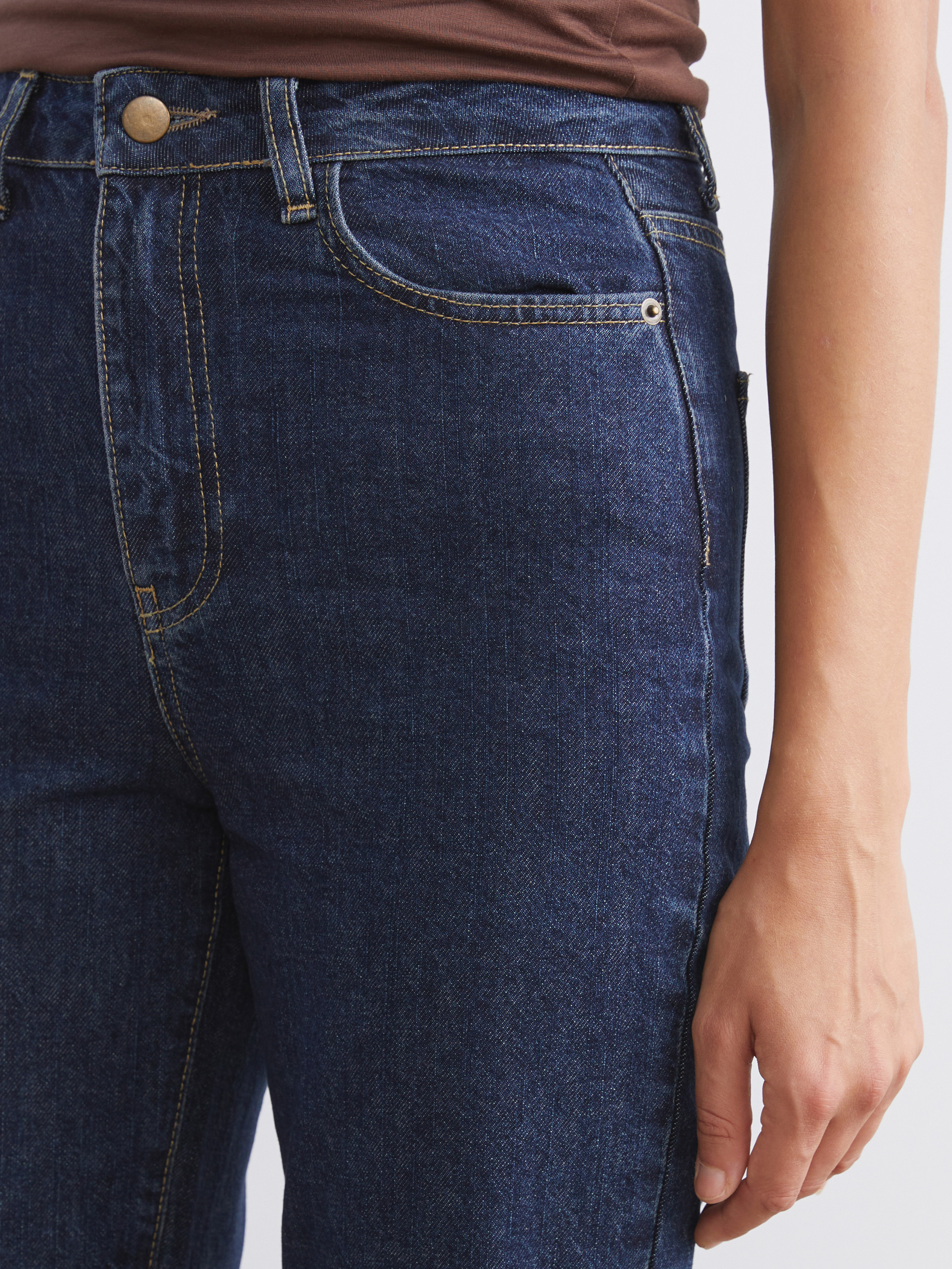 Soulife Slim Mom Kadın Jean Pantolon görsel 3