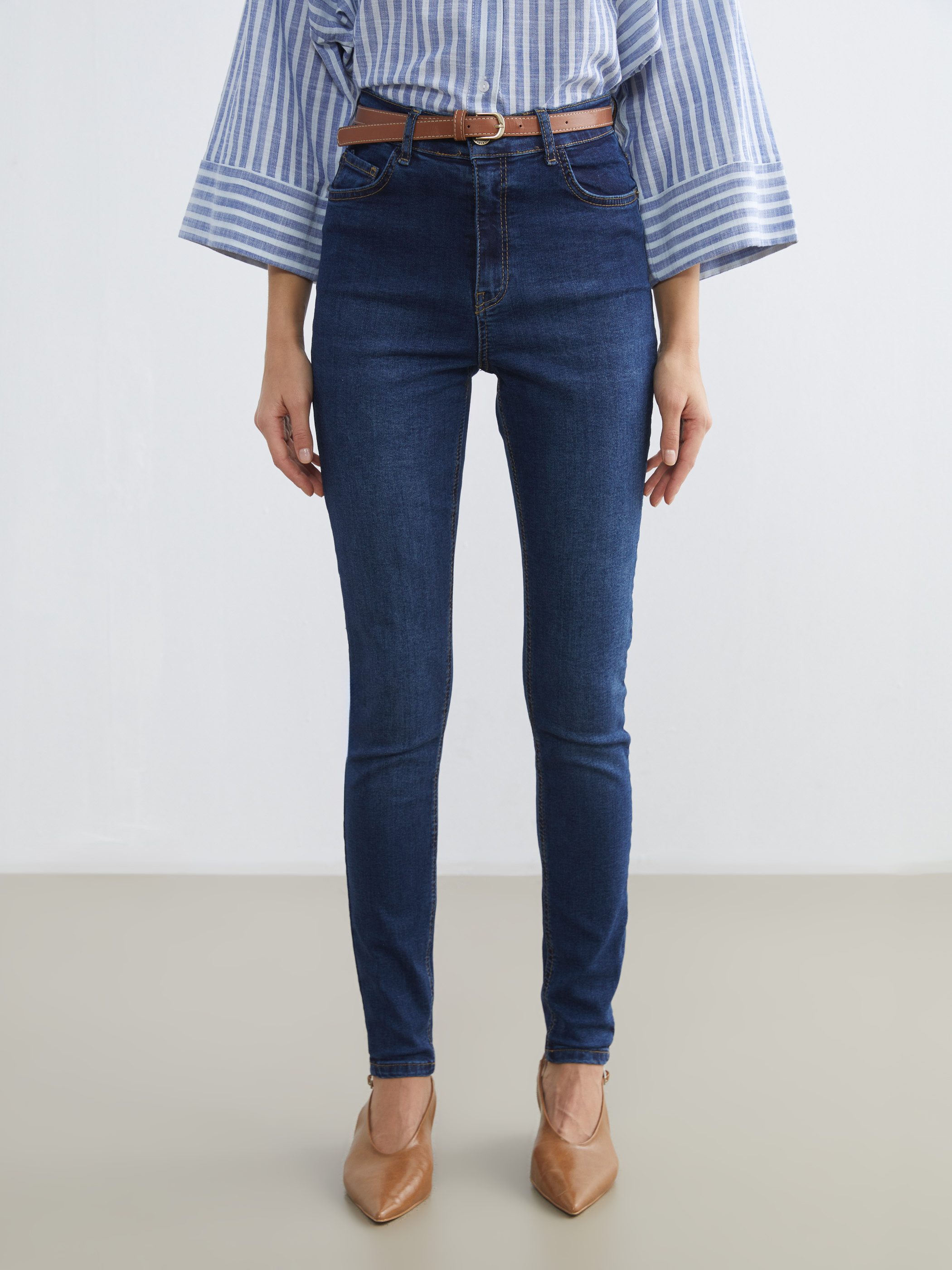 LCW Jeans Jüpiter Süper Skinny Fit Kadın Jean Pantolon görsel 2
