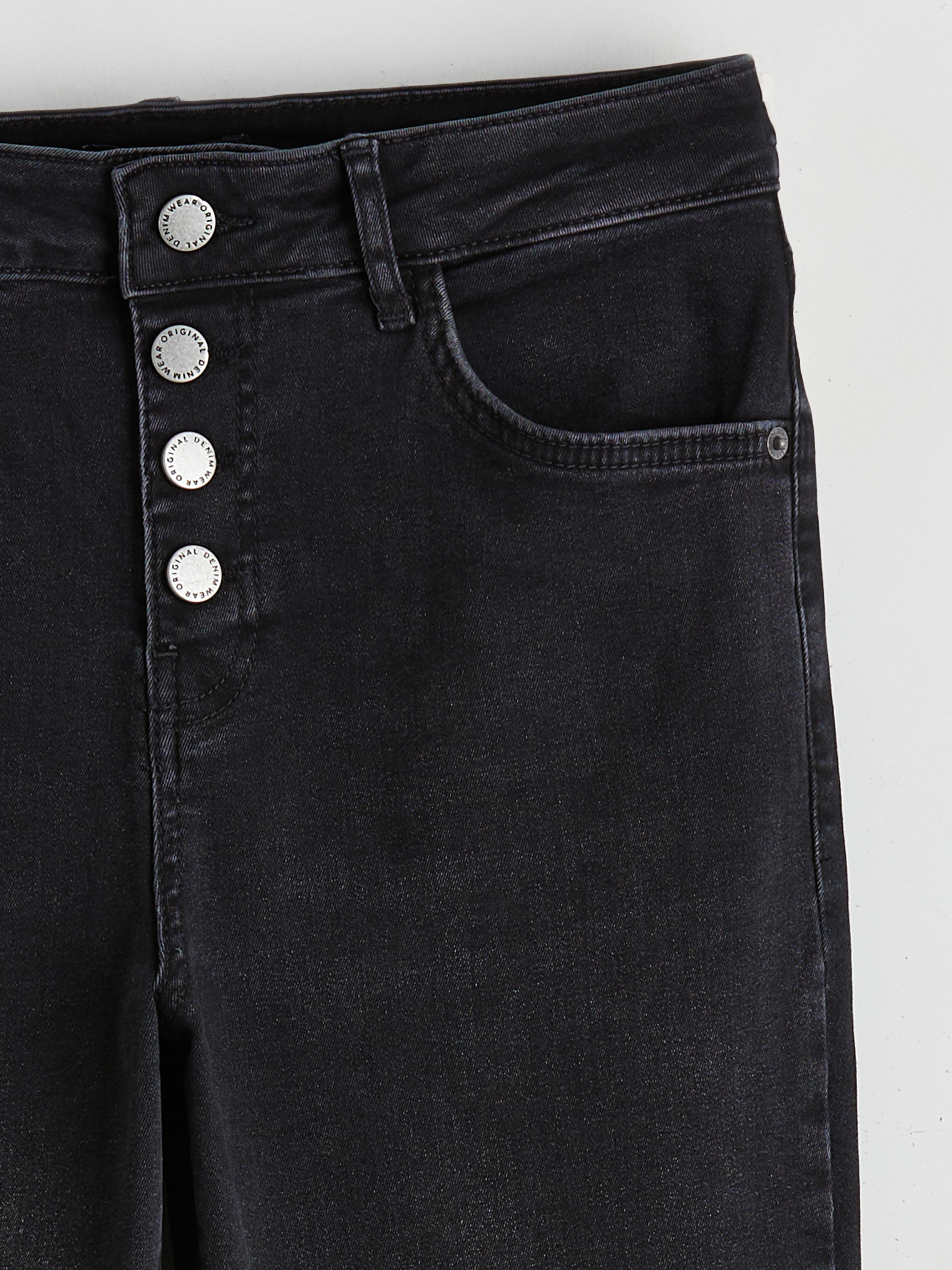 LCW Jeans Mars Flare Kadın Jean Pantolon görsel 7