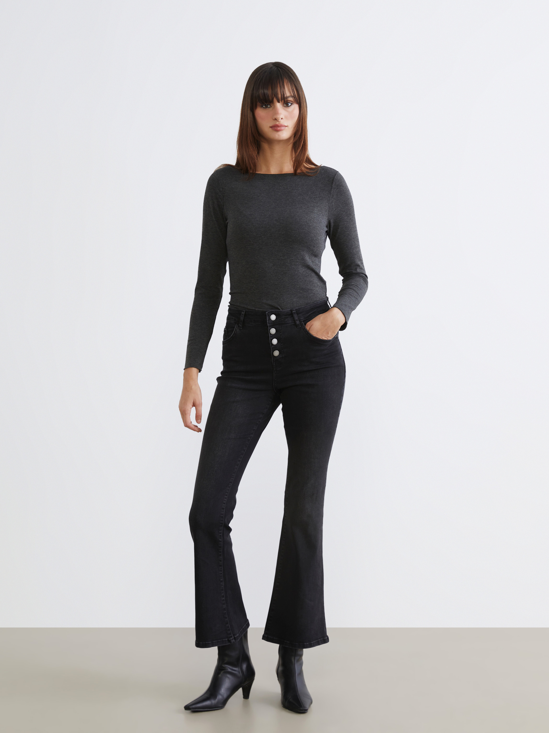 LCW Jeans Mars Flare Kadın Jean Pantolon