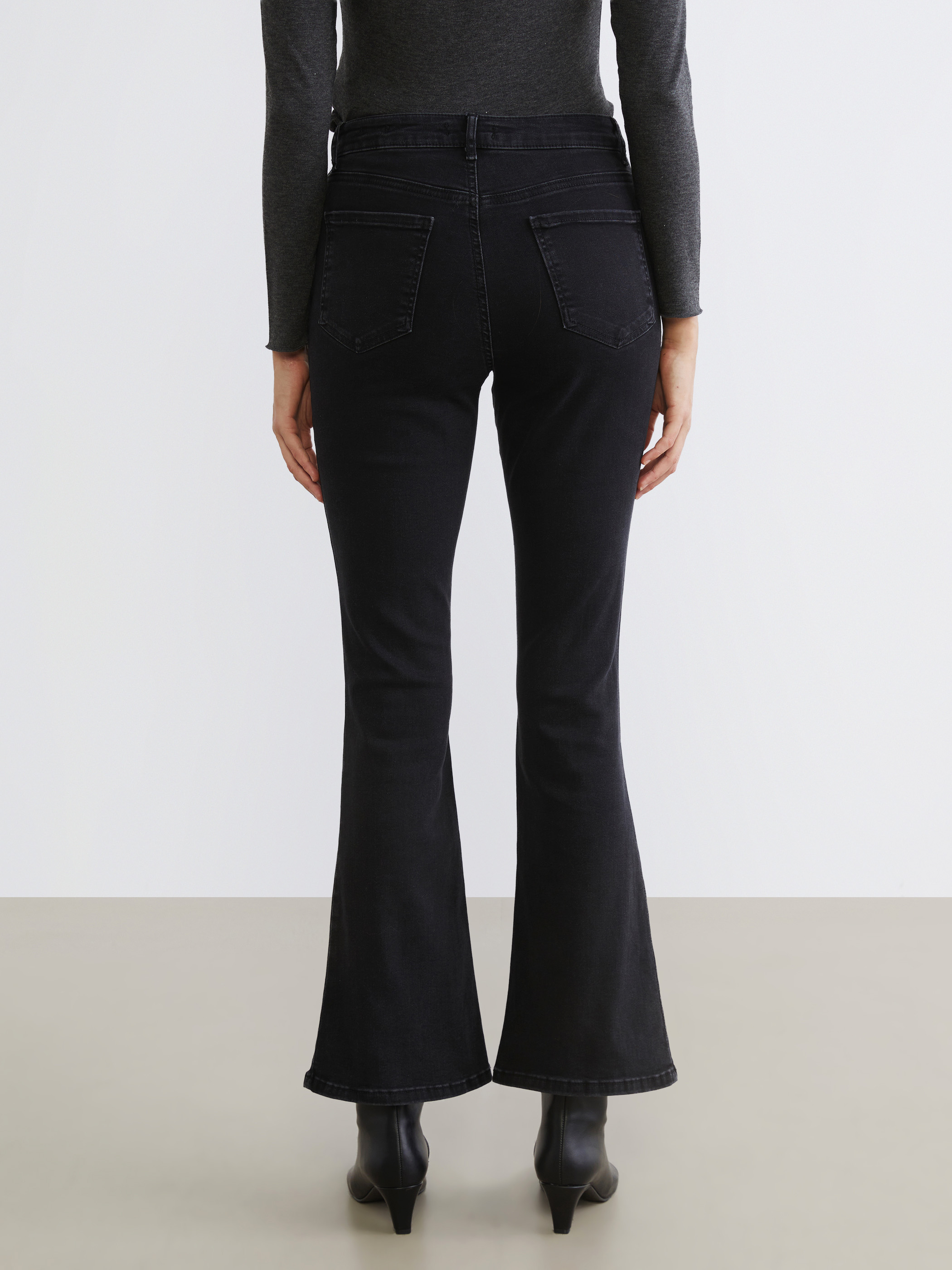 LCW Jeans Mars Flare Kadın Jean Pantolon görsel 4