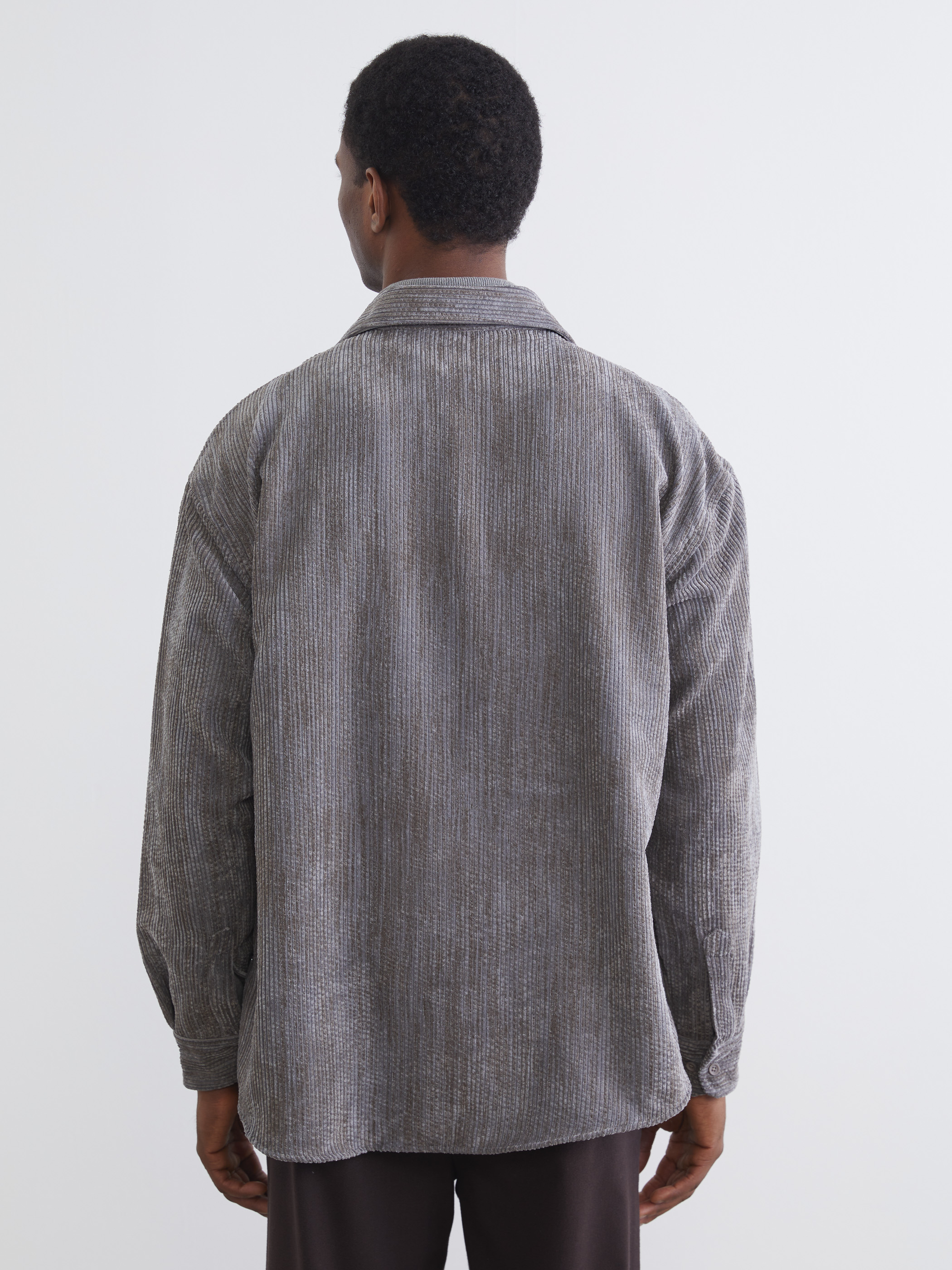 LCW Vision Regular Fit Kadife Erkek Gömlek görsel 7