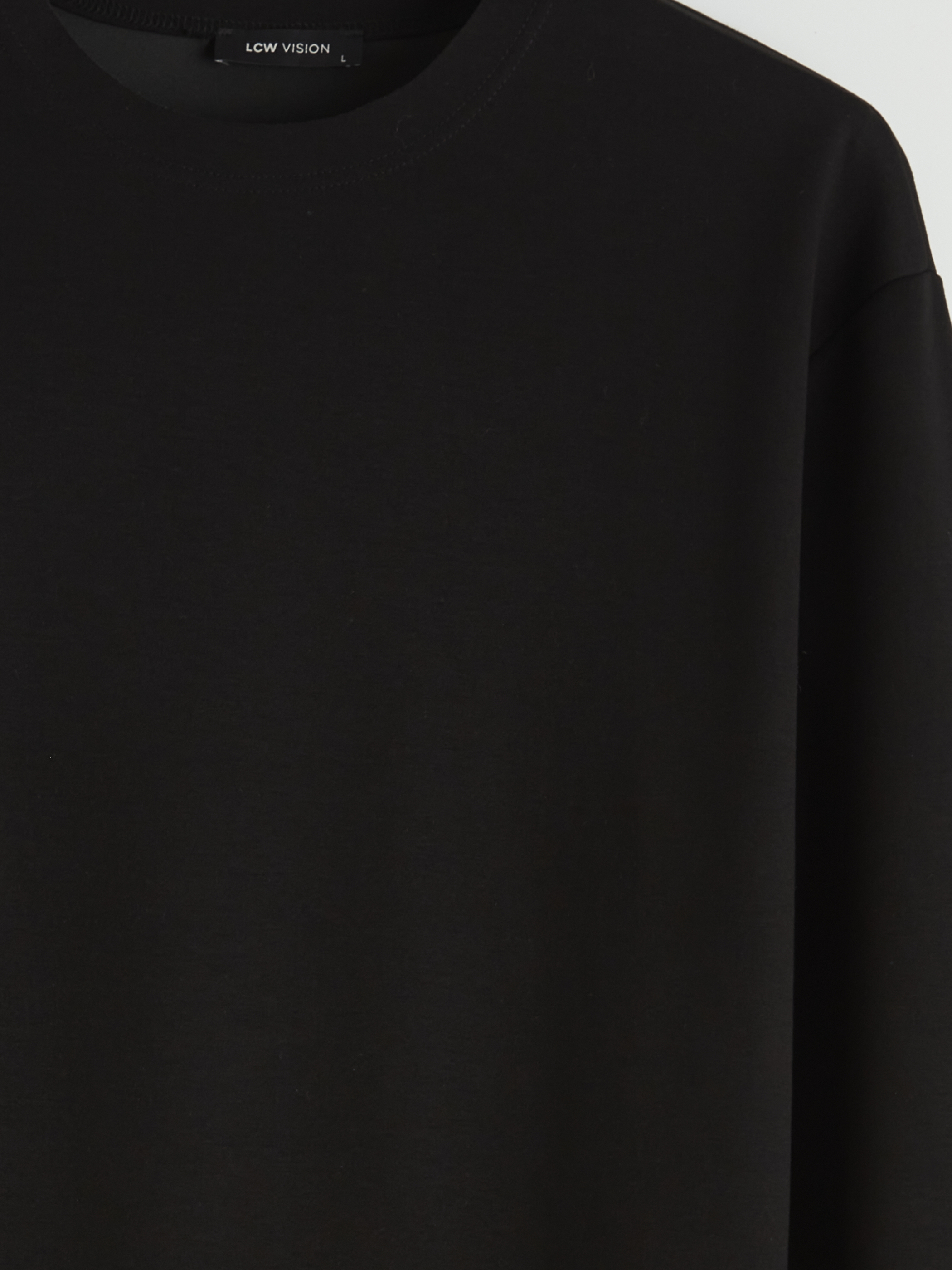 LCW Vision Bisiklet Yaka Erkek Sweatshirt görsel 6