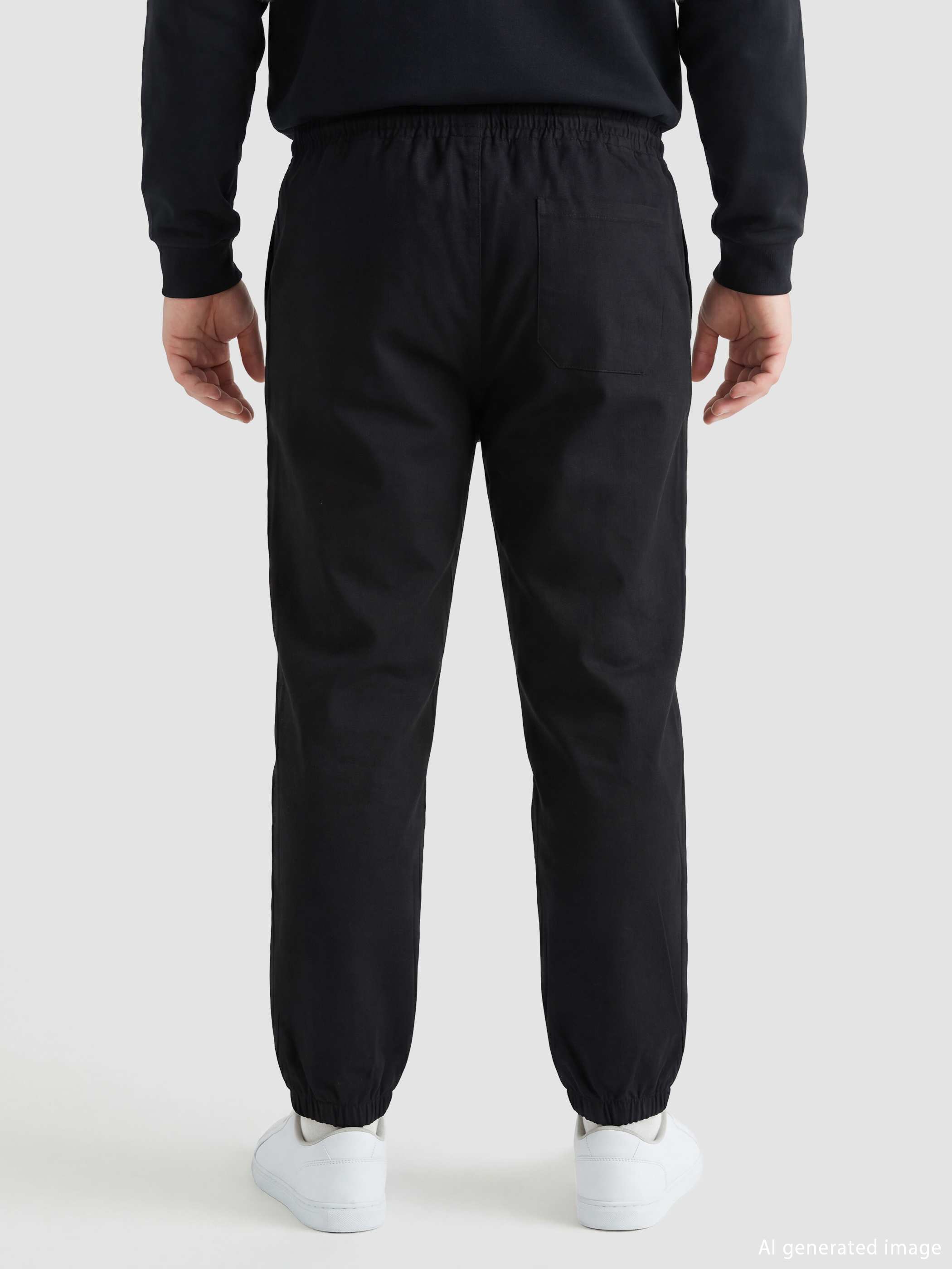 LCW ECO Standart Kalıp Erkek Jogger Pantolon görsel 4
