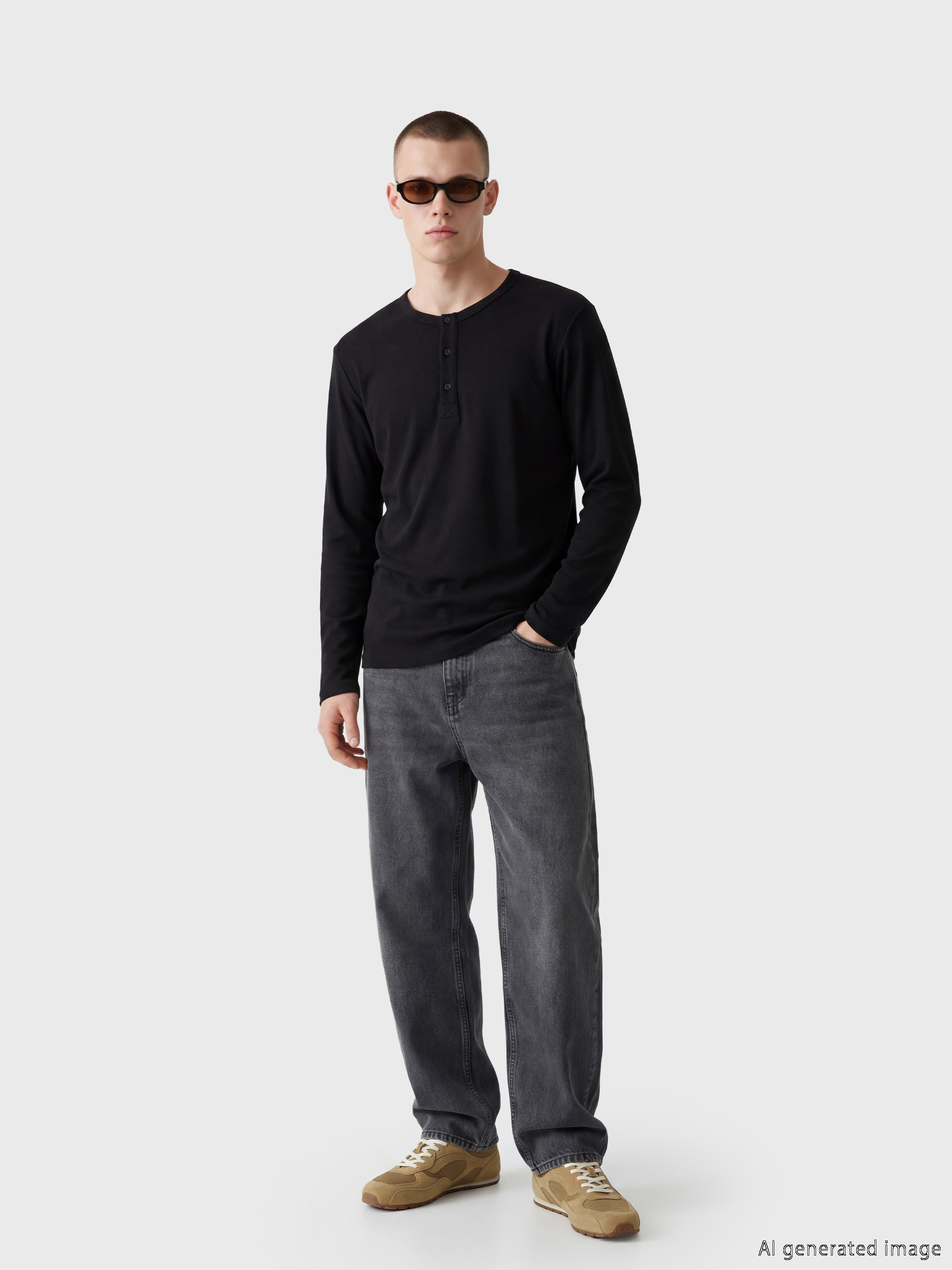 XSIDE Bisiklet Yaka Erkek Sweatshirt görsel 2