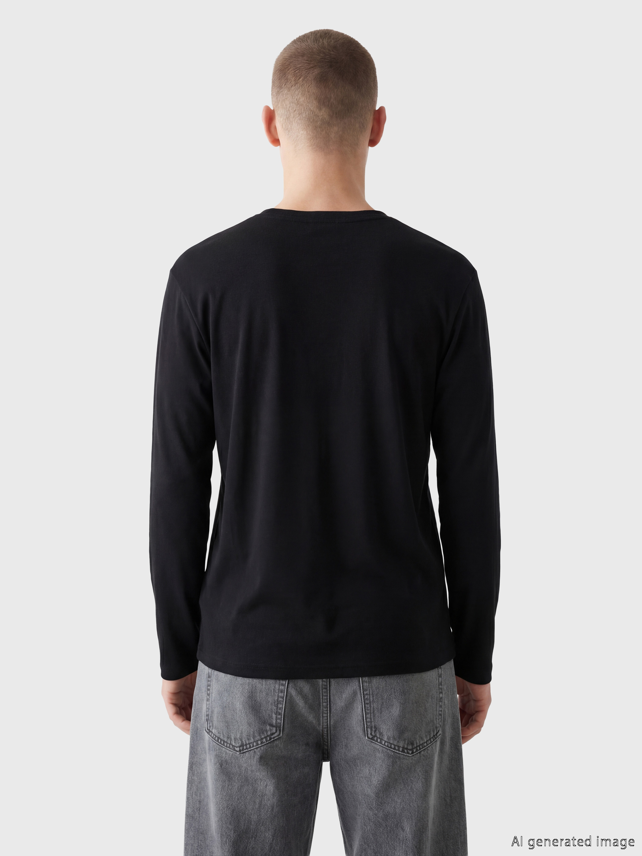 XSIDE Bisiklet Yaka Erkek Sweatshirt görsel 4