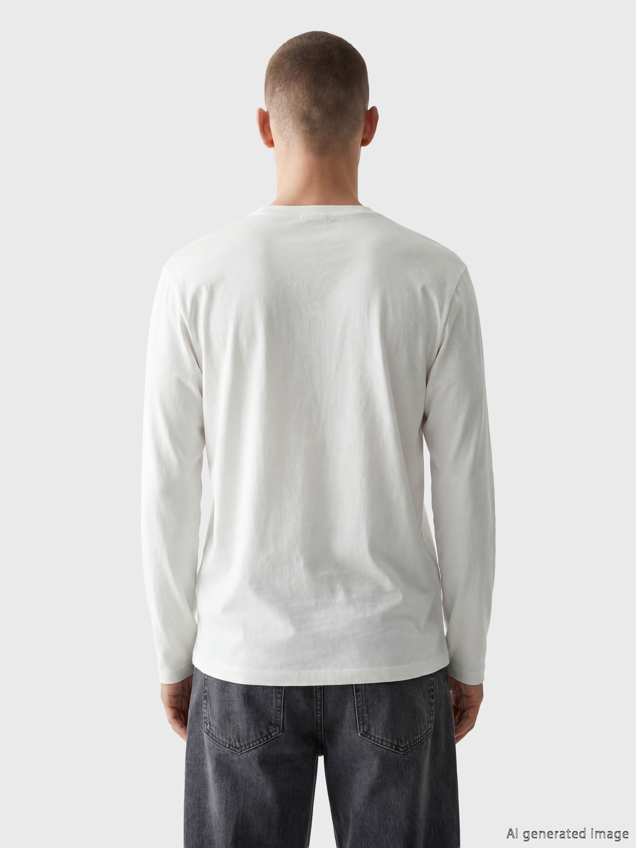 XSIDE Bisiklet Yaka Erkek Sweatshirt görsel 4