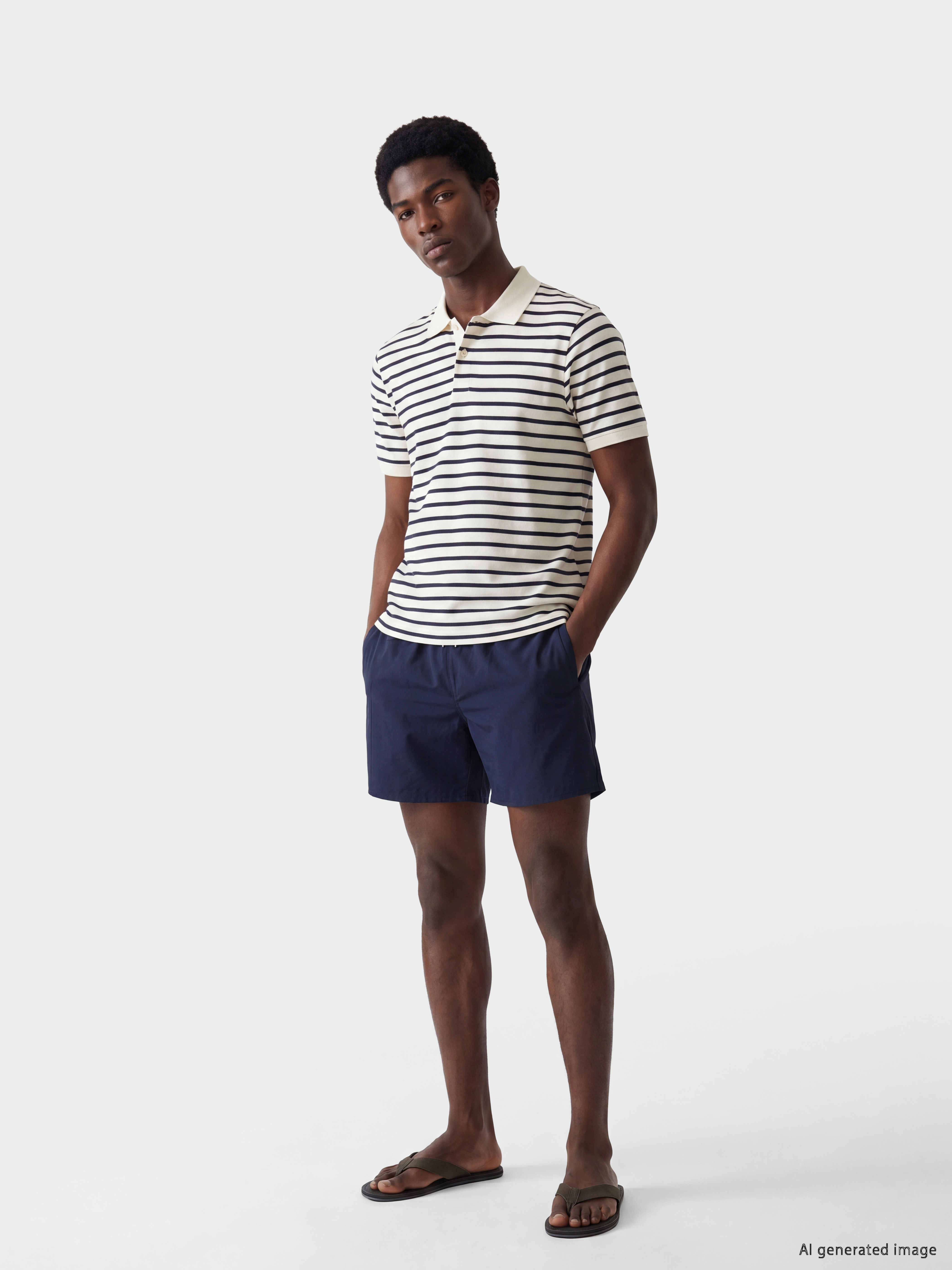 LCW SWIMWEAR Kısa Boy Erkek Deniz Şortu