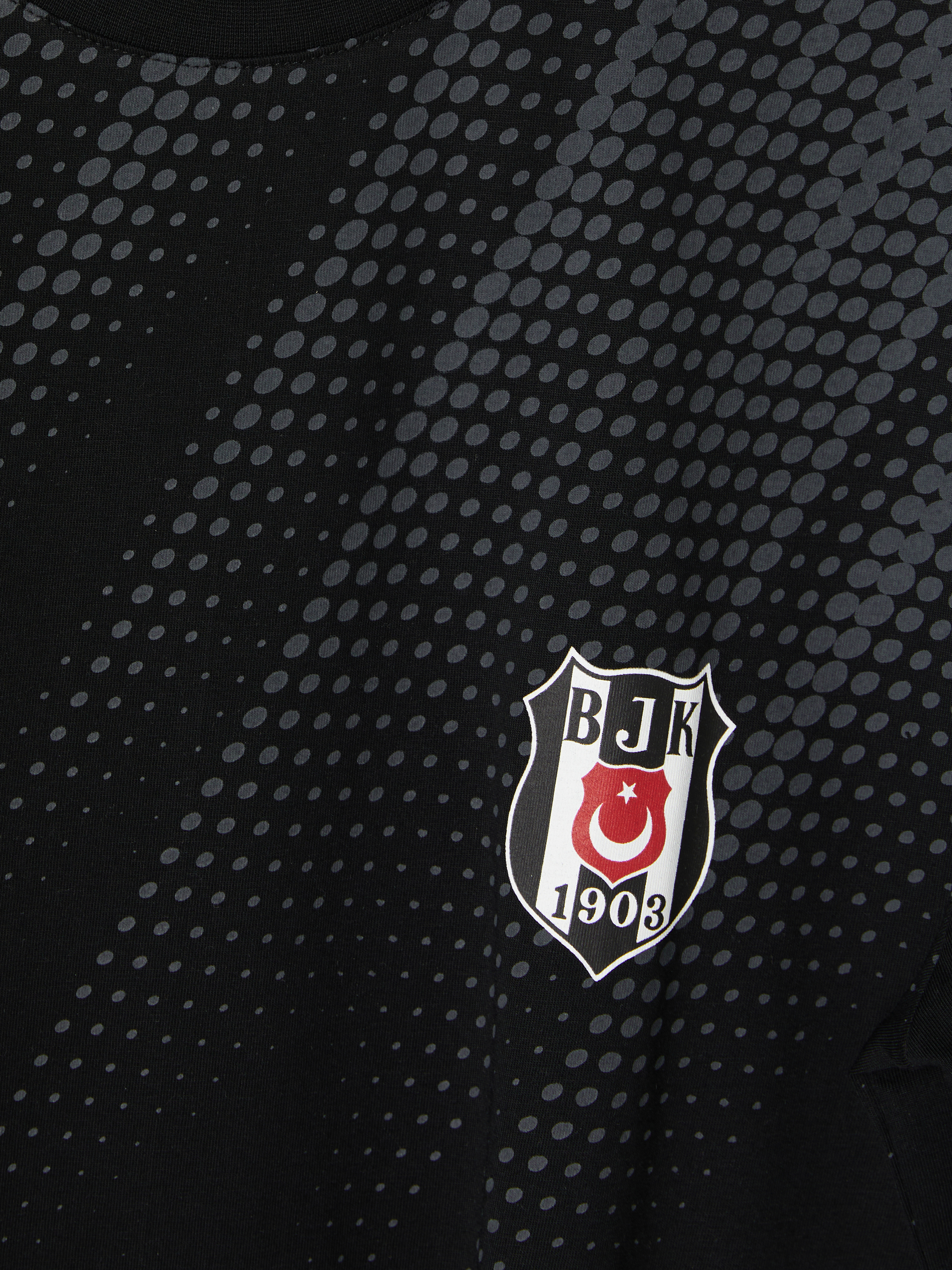 LC WAIKIKI Beşiktaş Baskılı Erkek Şortlu Pijama Takımı görsel 7