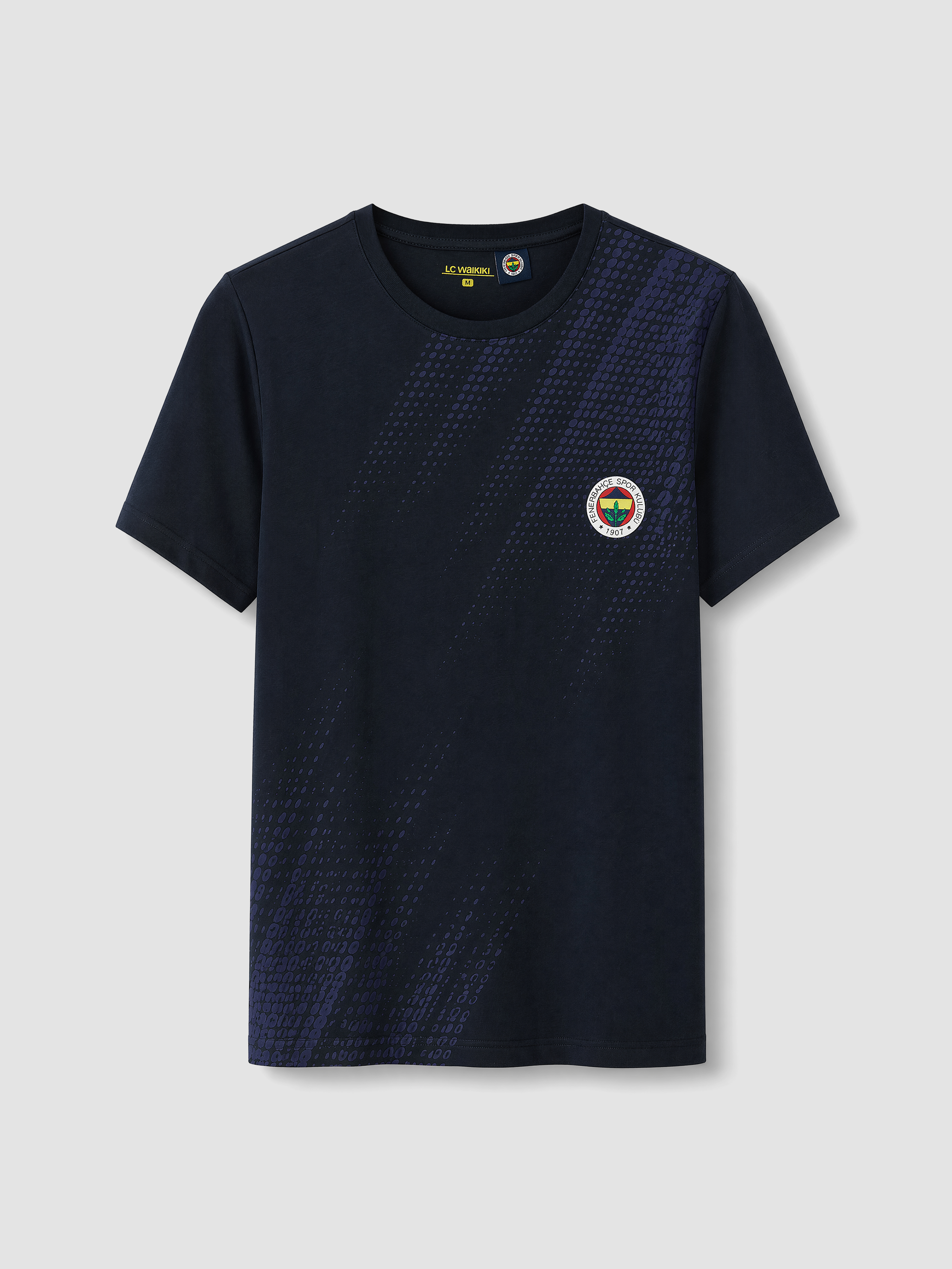 LC WAIKIKI Fenerbahçe Baskılı Erkek Şortlu Pijama Takımı görsel 6