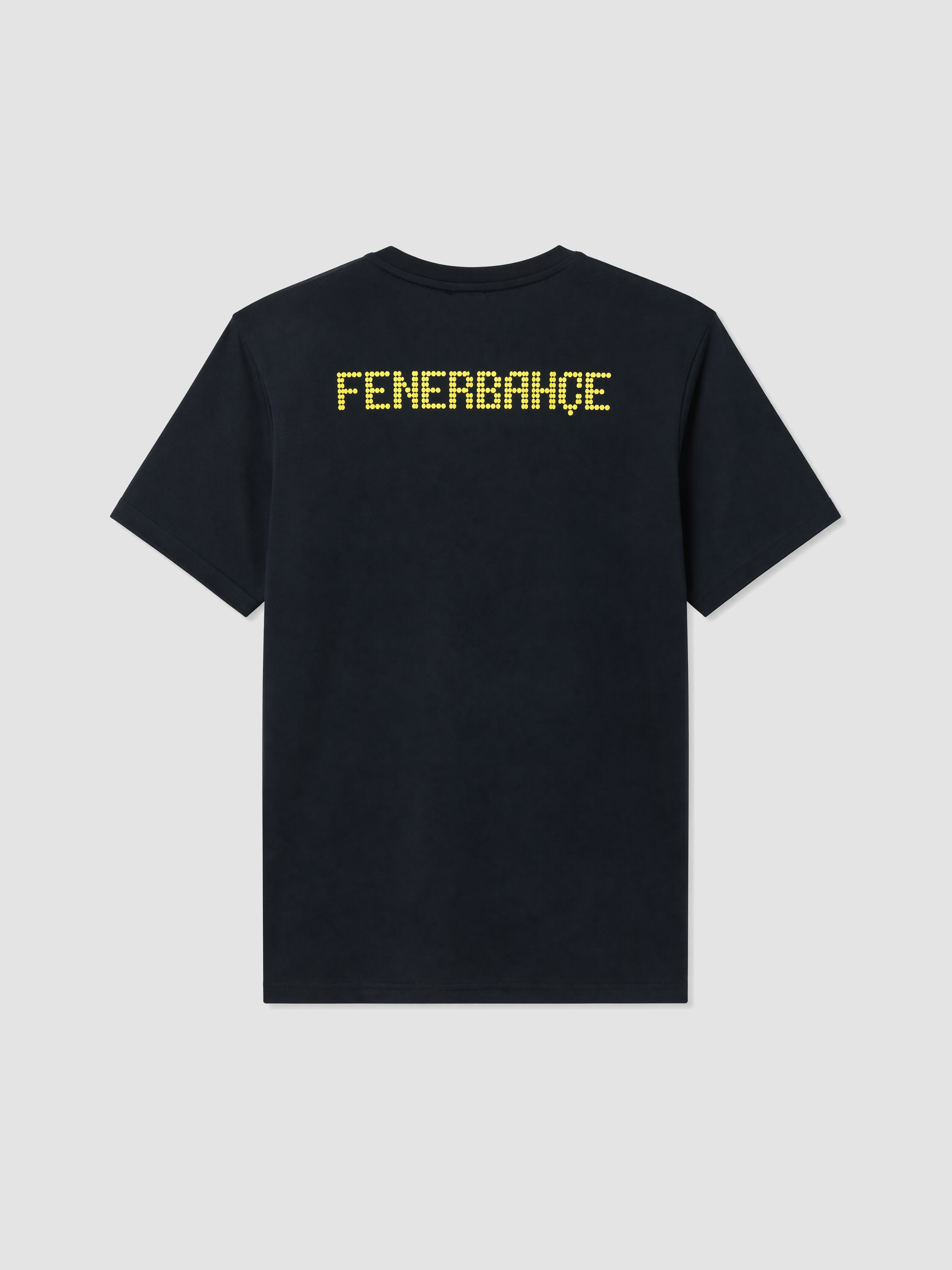 LC WAIKIKI Fenerbahçe Baskılı Erkek Şortlu Pijama Takımı görsel 8