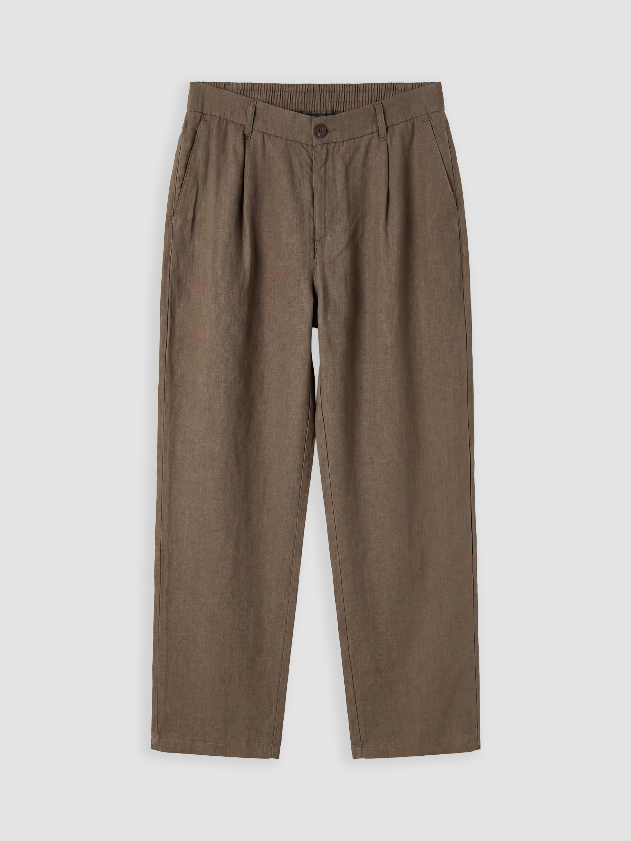LCW Vision Regular Fit %100 Keten Erkek Pantolon görsel 5
