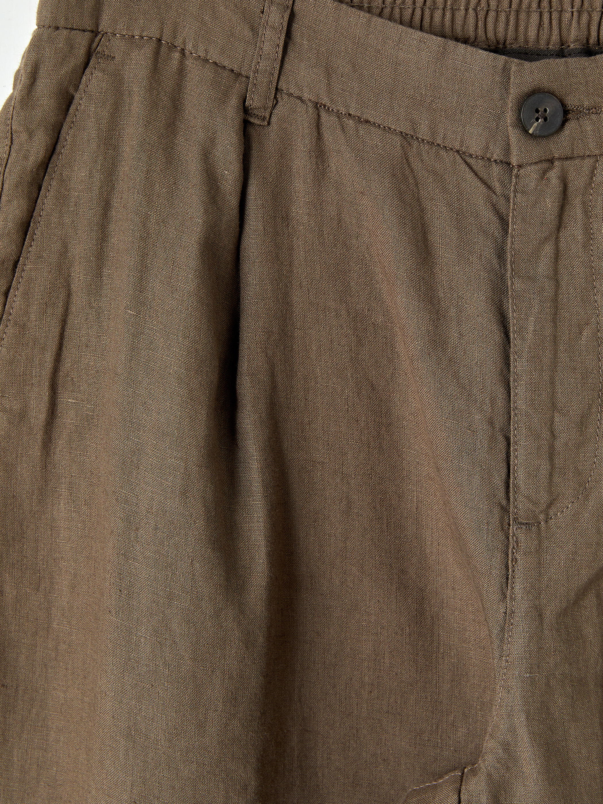LCW Vision Regular Fit %100 Keten Erkek Pantolon görsel 7