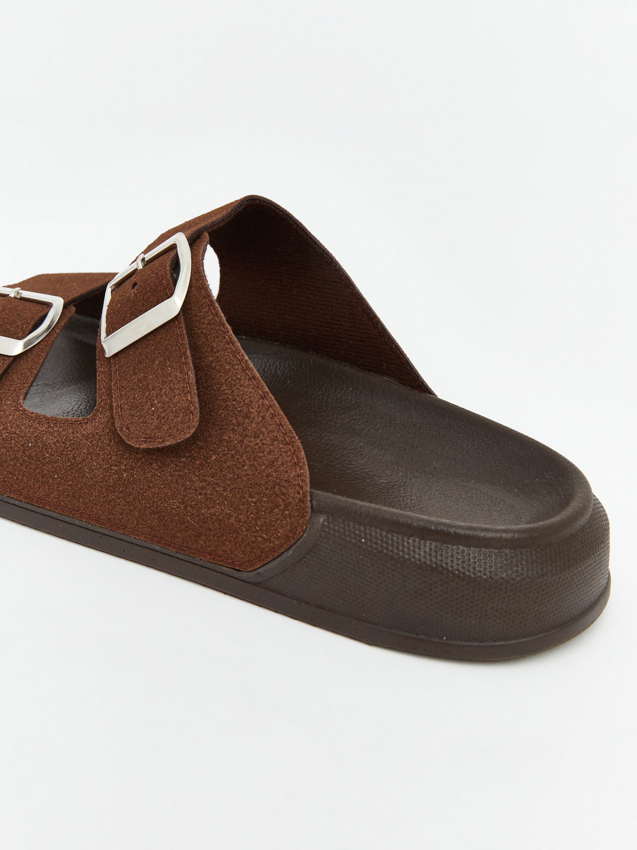 LCW STEPS Süet Görünümlü Erkek Terlik görsel 6