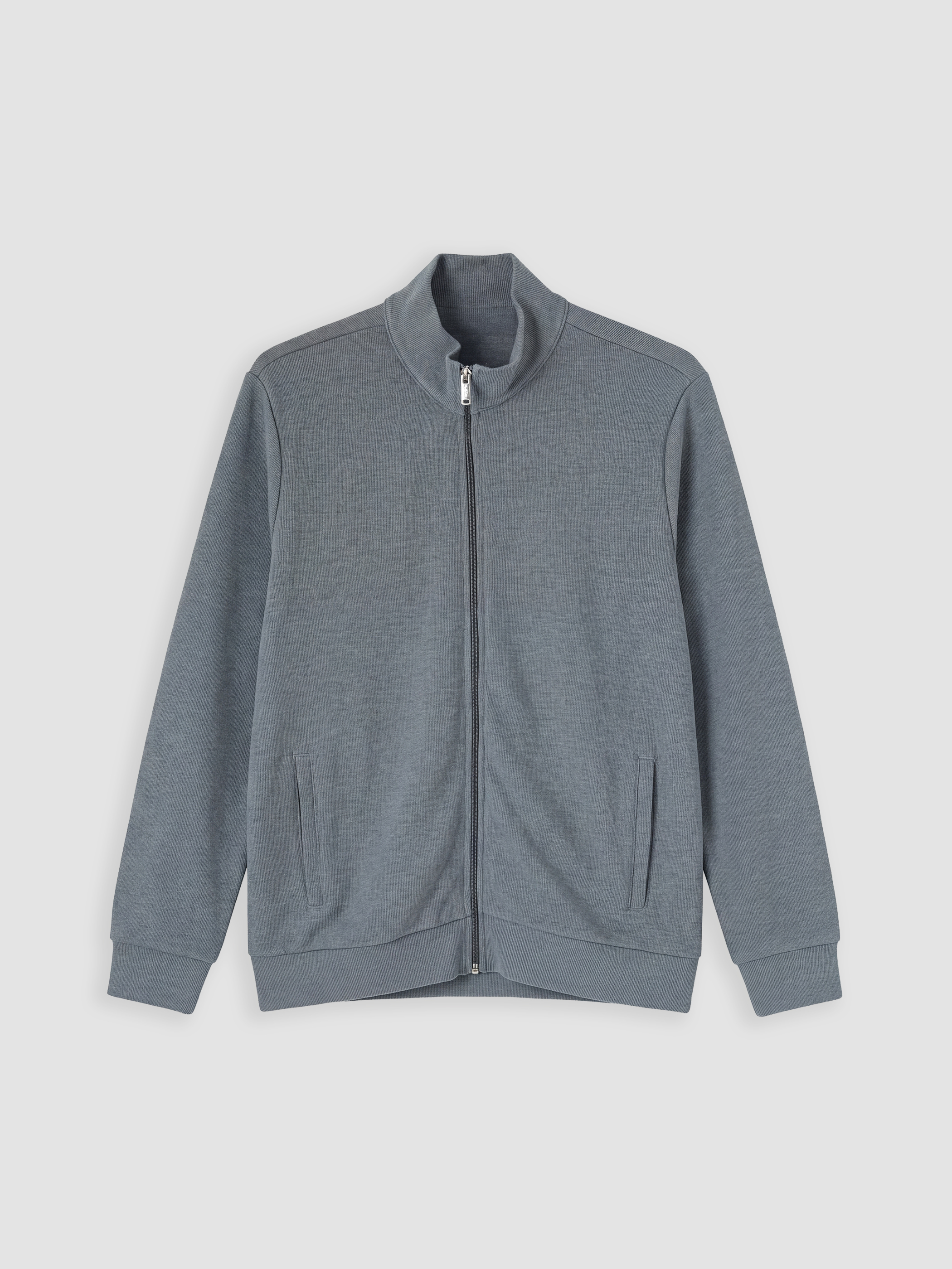 LCWAIKIKI Classic Dik Yaka Erkek Fermuarlı Sweatshirt görsel 5