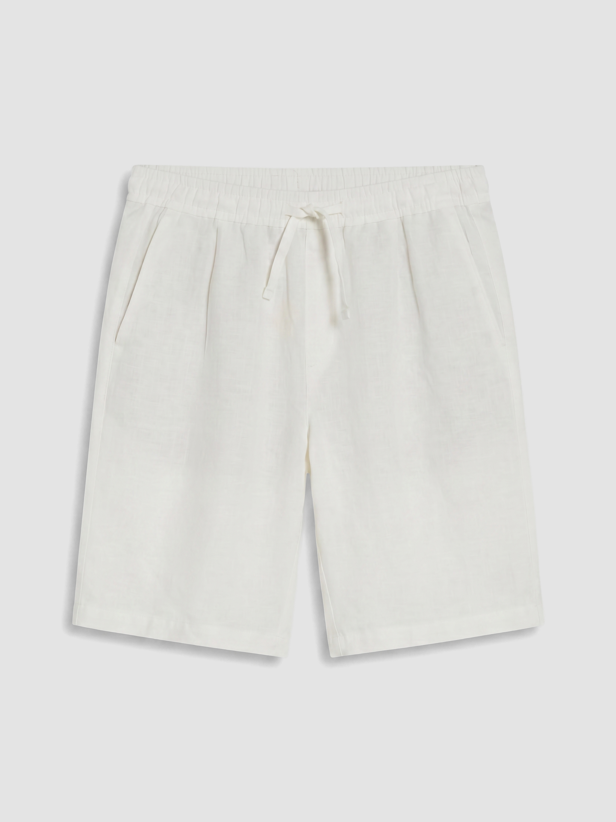 LCW Vision Regular Fit %100 Keten Erkek Şort görsel 2