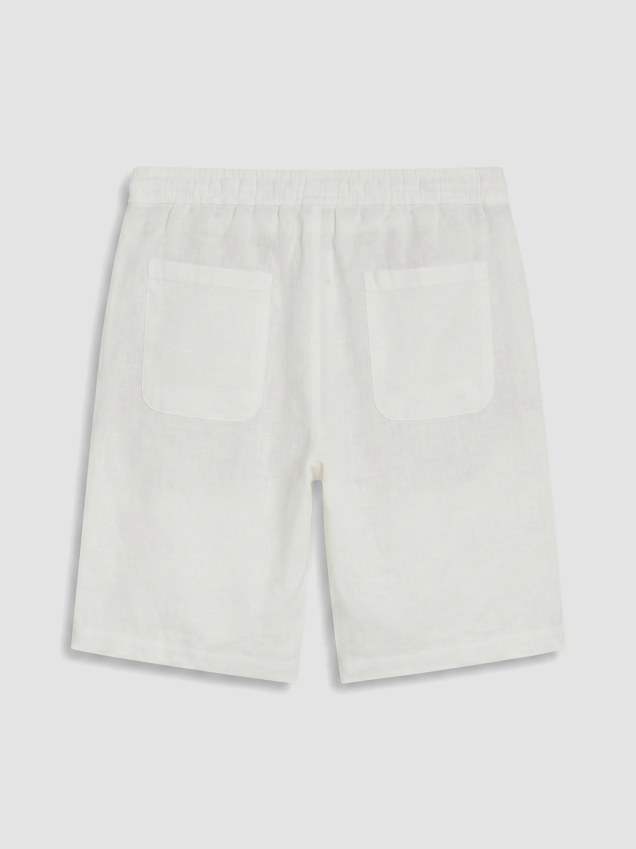 LCW Vision Regular Fit %100 Keten Erkek Şort görsel 4