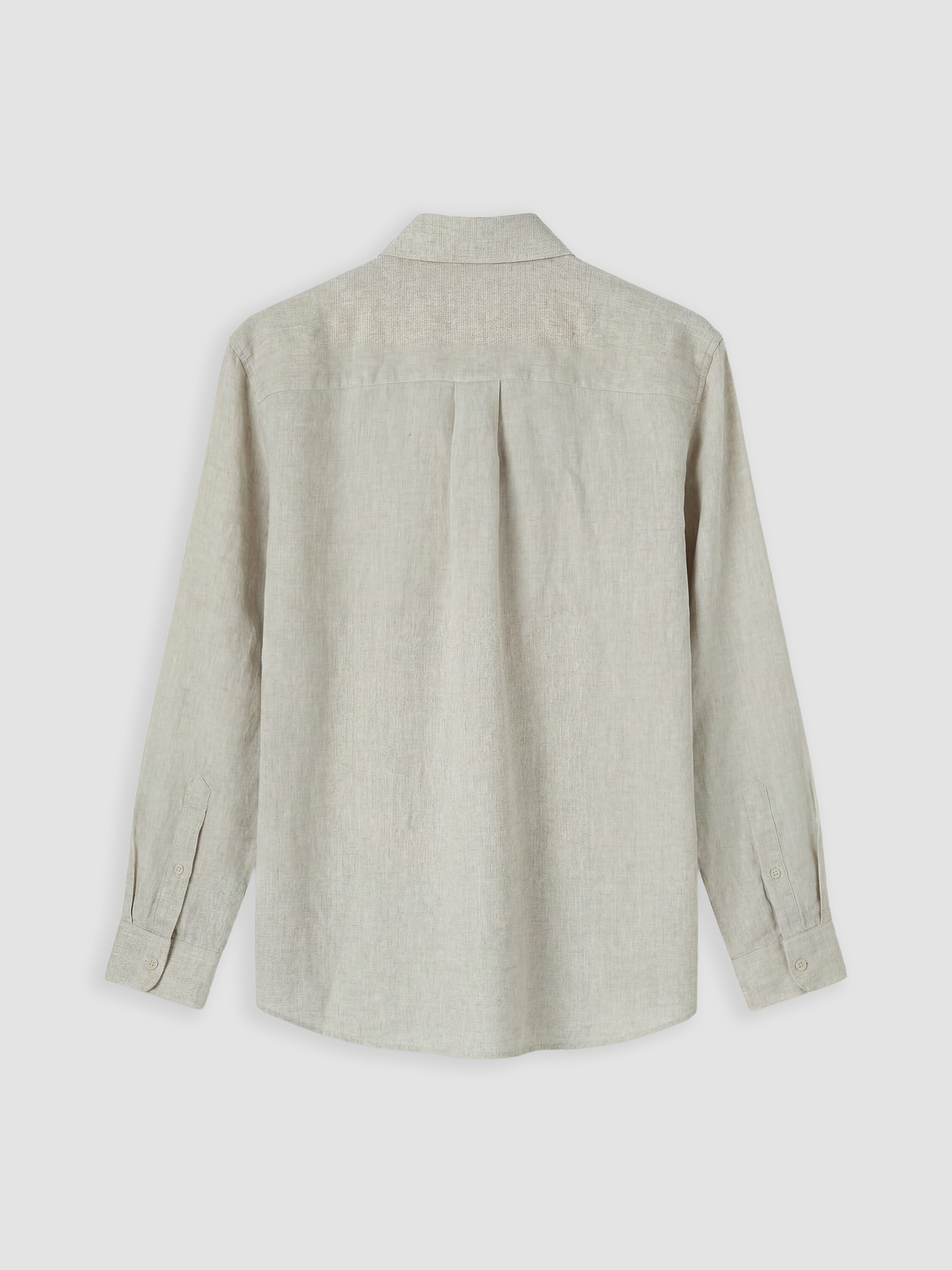 LCW Vision Regular Fit %100 Keten Erkek Gömlek görsel 5