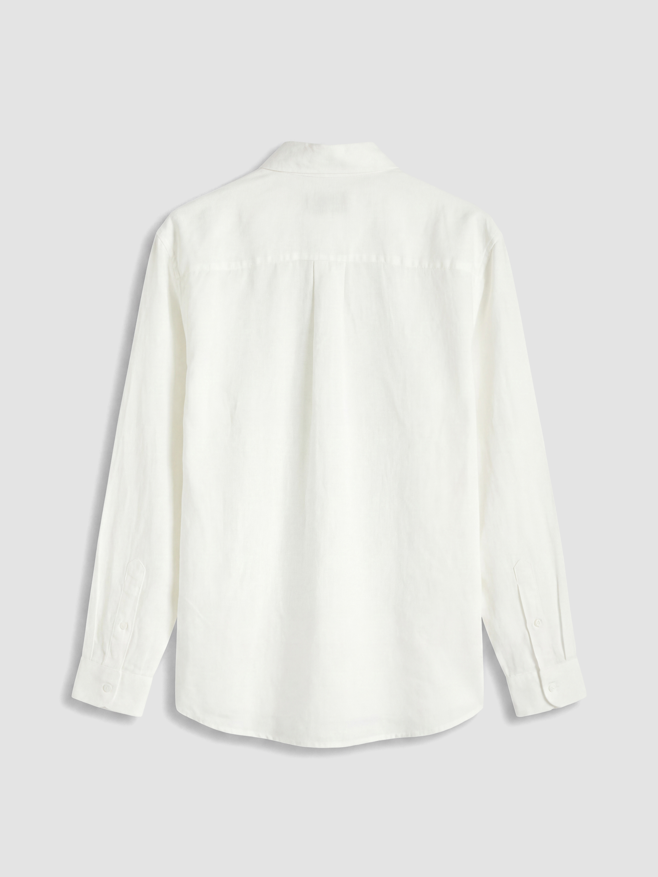 LCW Vision Regular Fit %100 Keten Erkek Gömlek görsel 7