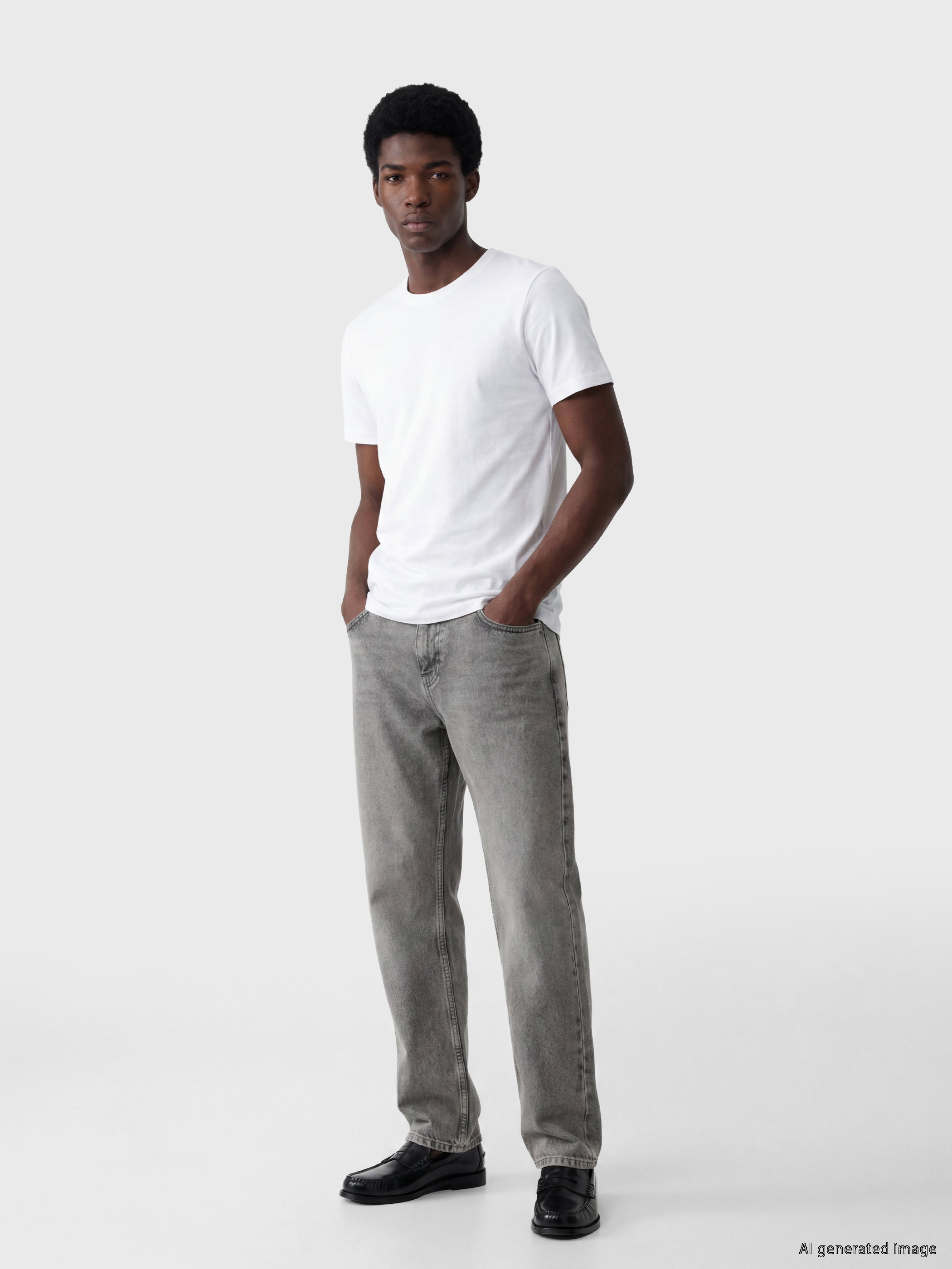 XSIDE 3'lü Süper Slim Fit Esnek Kumaş Tişört / 01 görsel 4