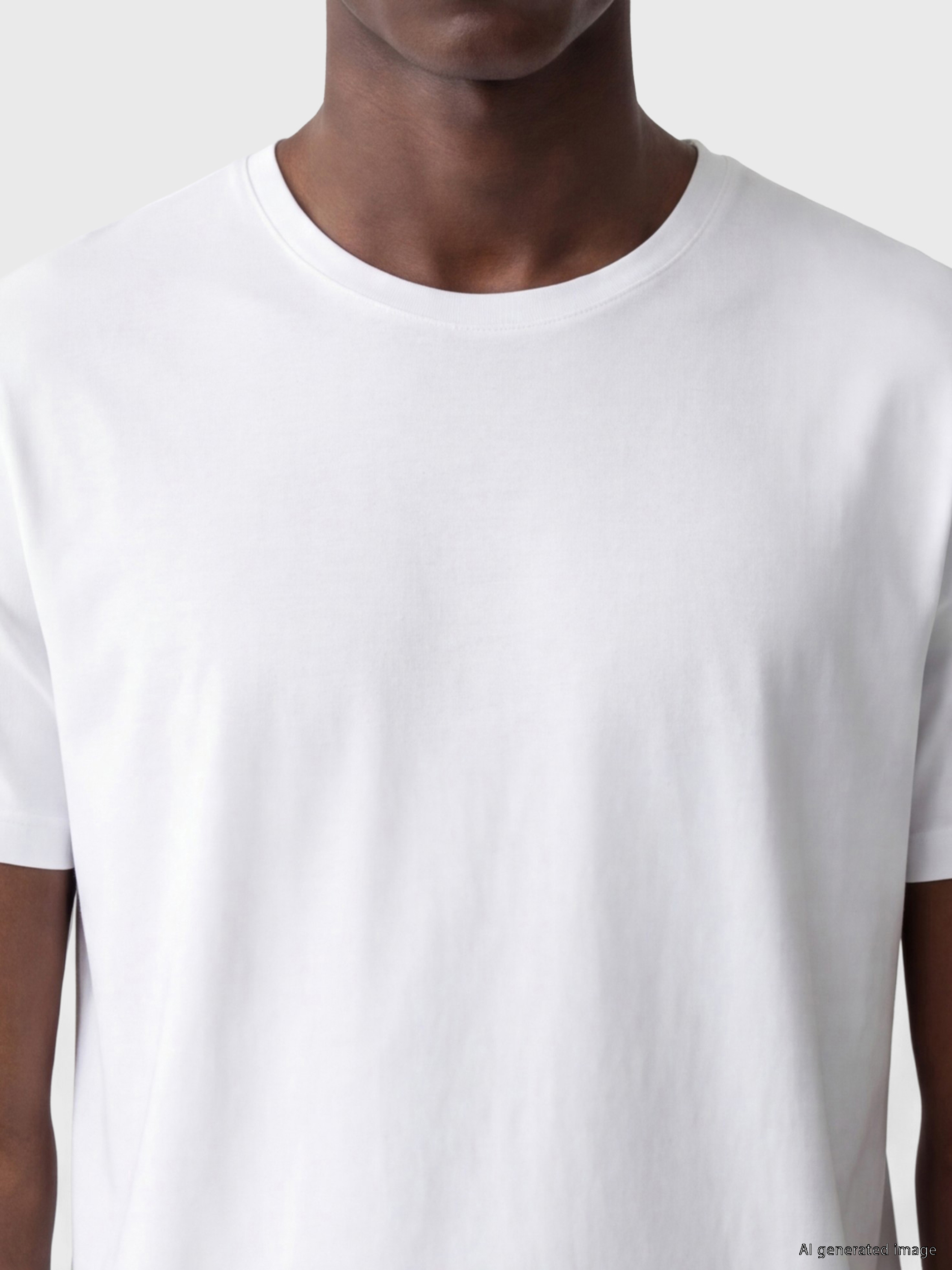 XSIDE 3'lü Süper Slim Fit Esnek Kumaş Tişört / 01 görsel 7