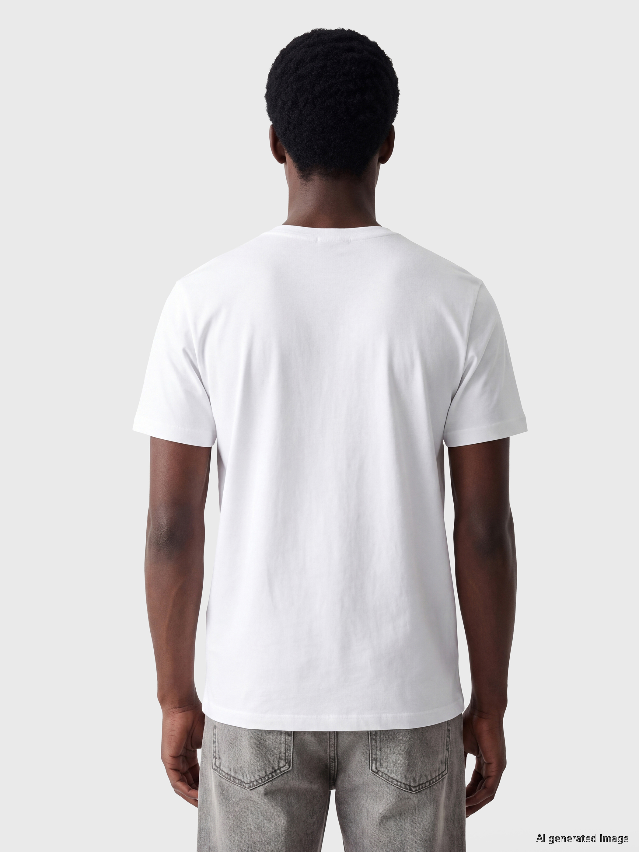 XSIDE 3'lü Süper Slim Fit Esnek Kumaş Tişört / 01 görsel 8