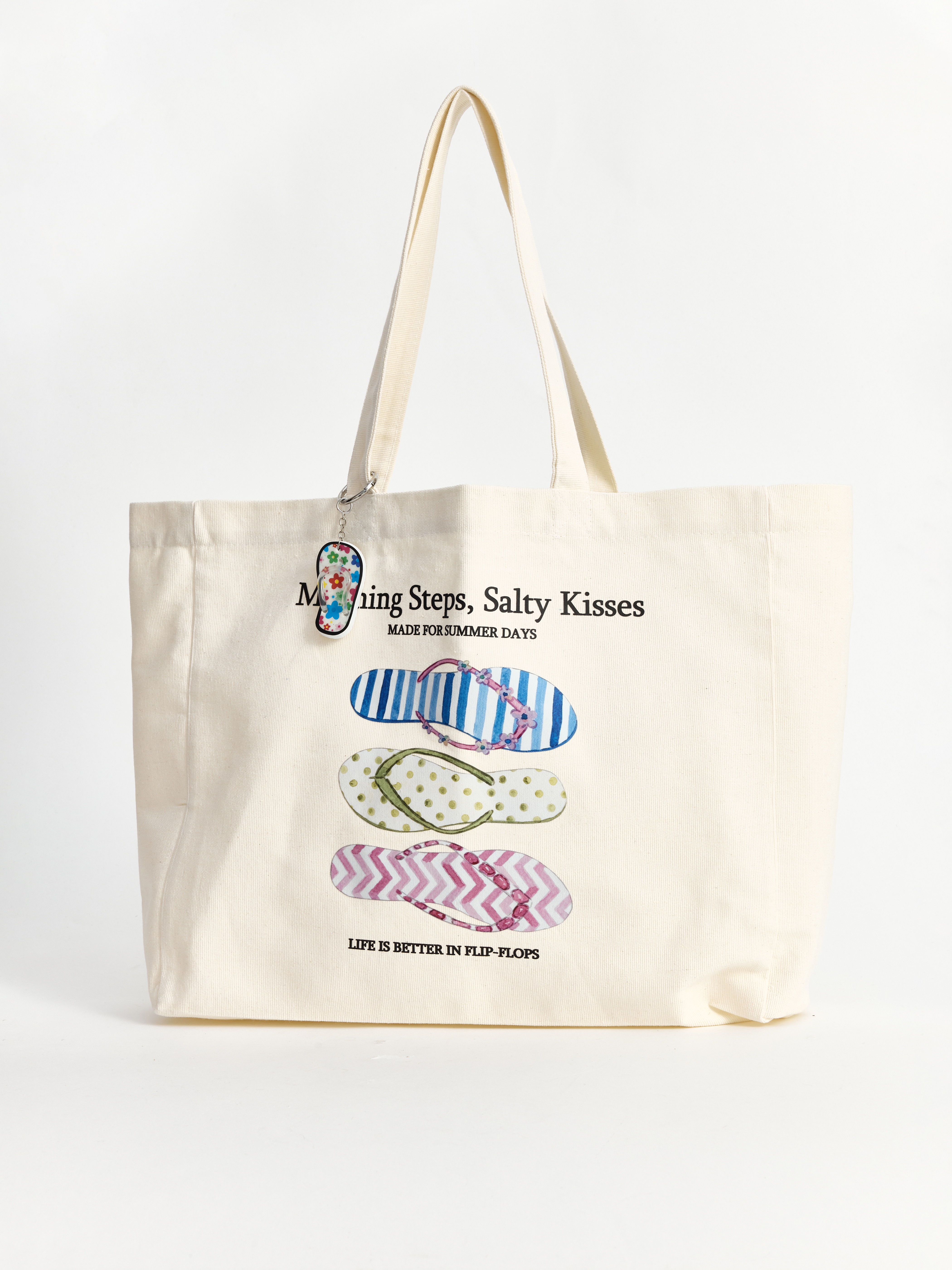 LCW ACCESSORIES Baskılı Kanvas Kadın Omuz Çantası görsel 2