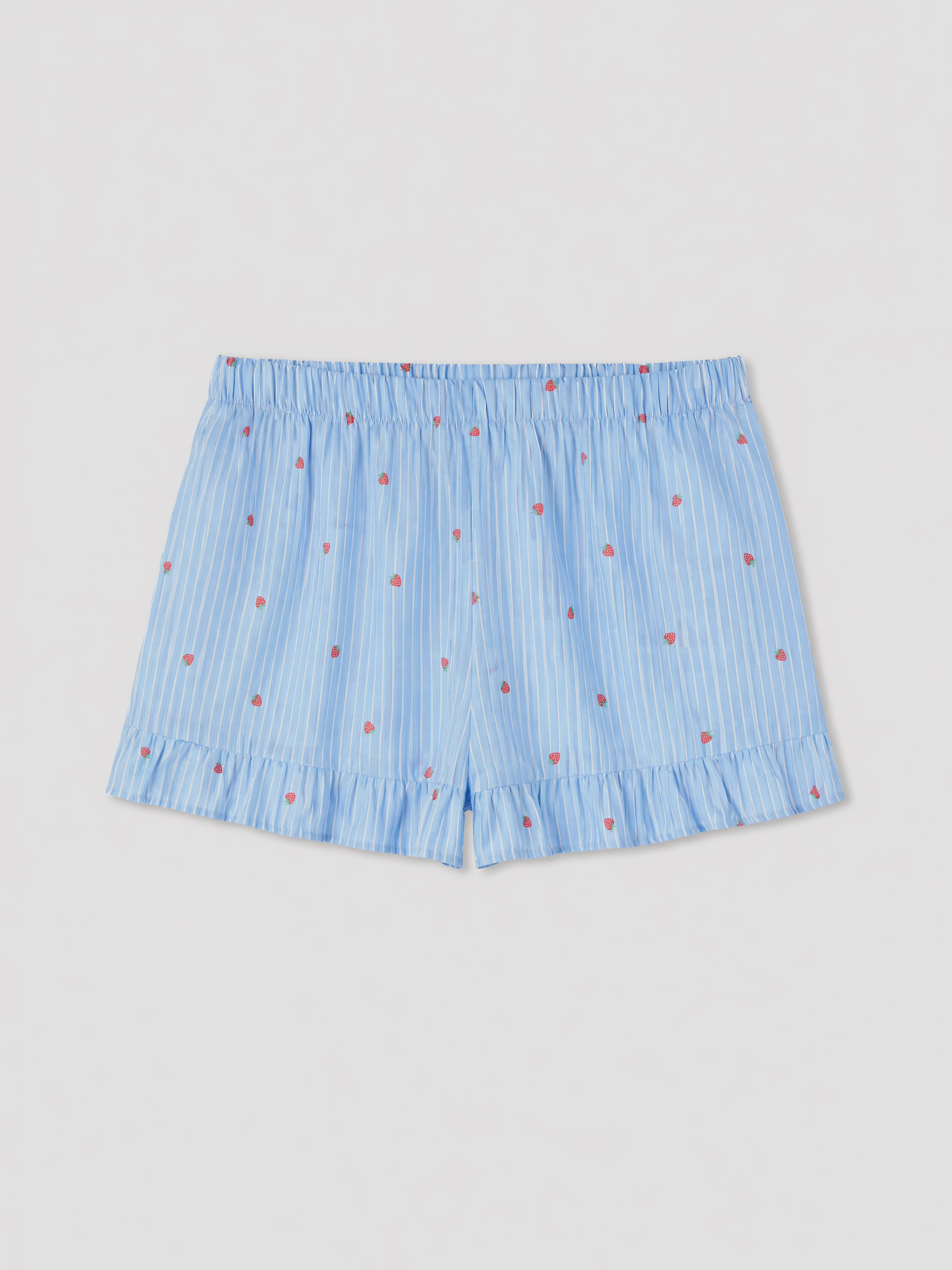LCW DREAM Desenli Kadın Şortlu Pijama Takımı görsel 8