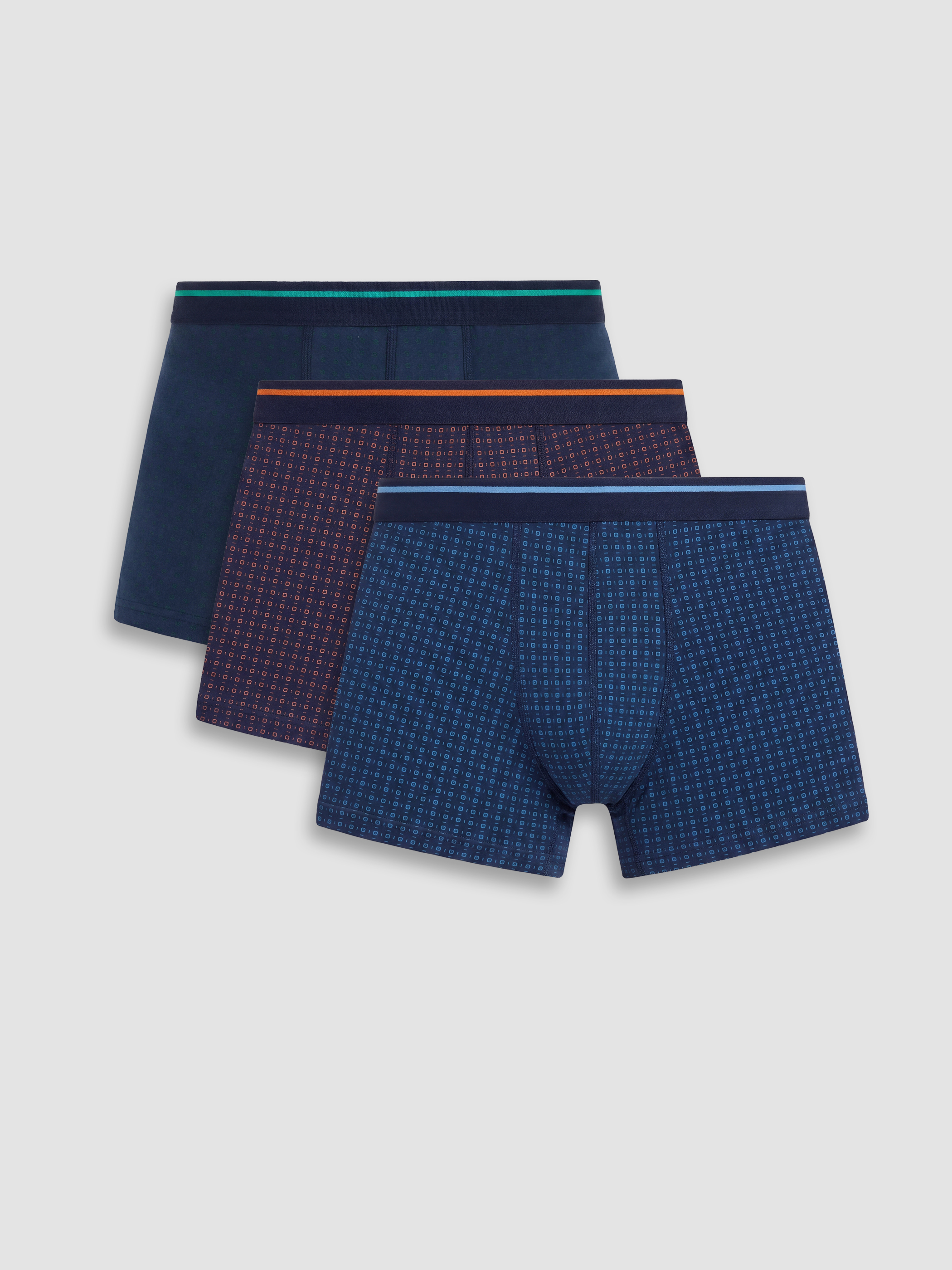LC WAIKIKI Pamuklu Esnek Erkek Boxer 3'lü