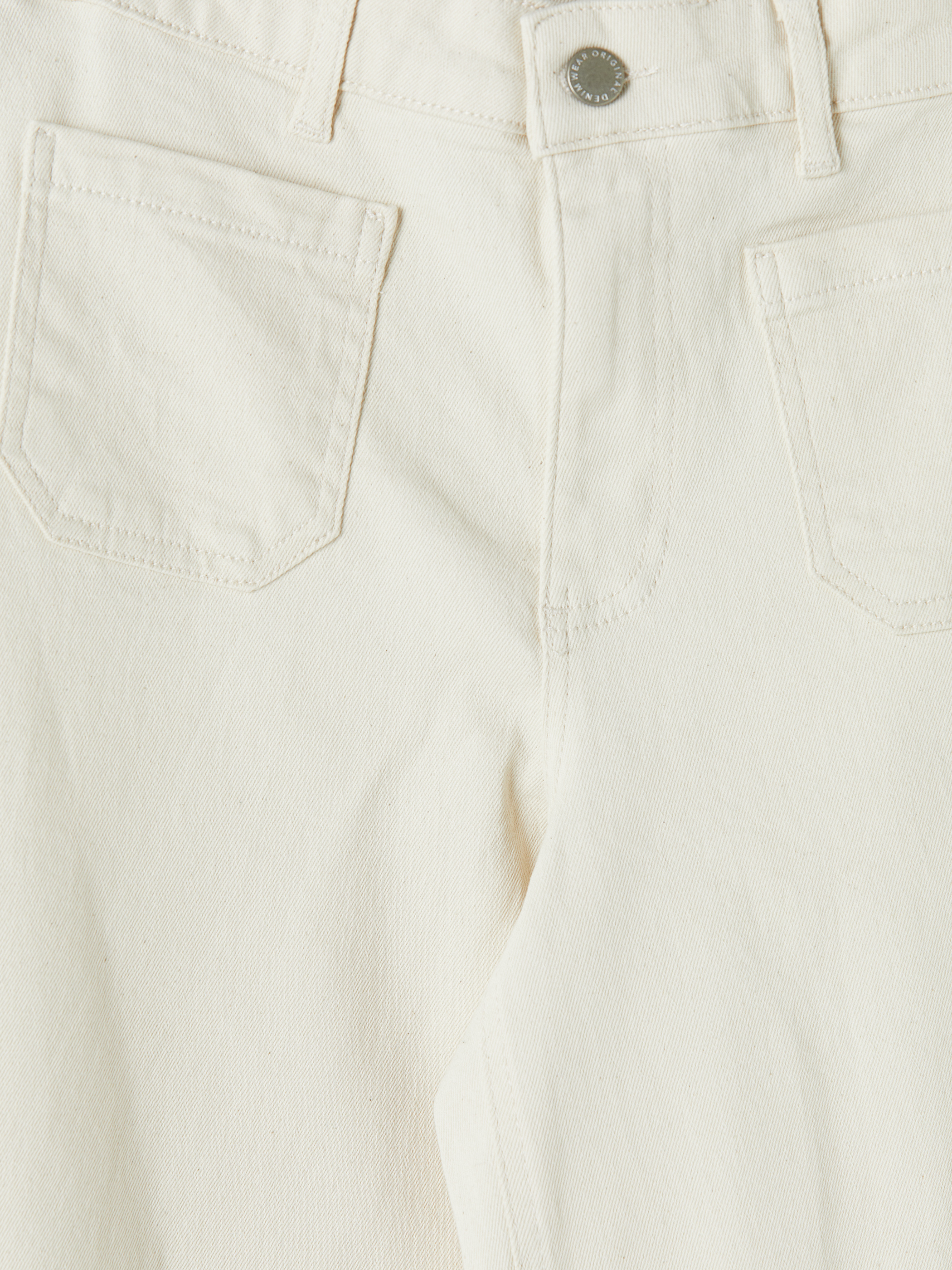 LCW Jeans Yüksek Bel Culotte Fit Kadın Jean Pantolon görsel 7